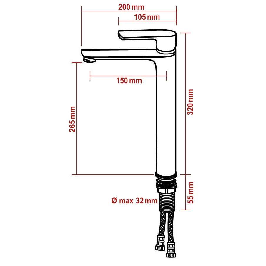 Bateria umywalkowa 4025CB - Image 10