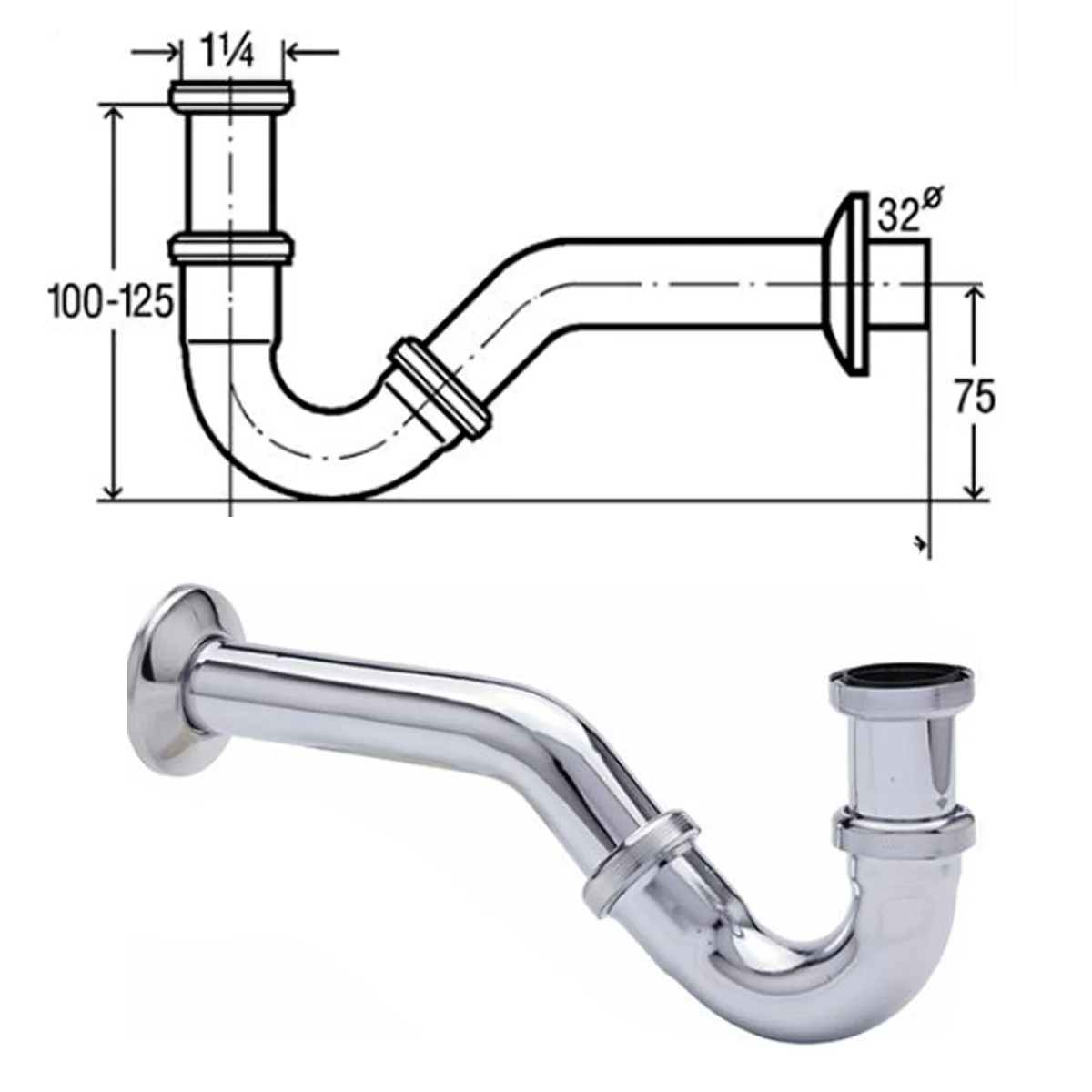 Bidet ścienny wiszący CH2019V - Image 5