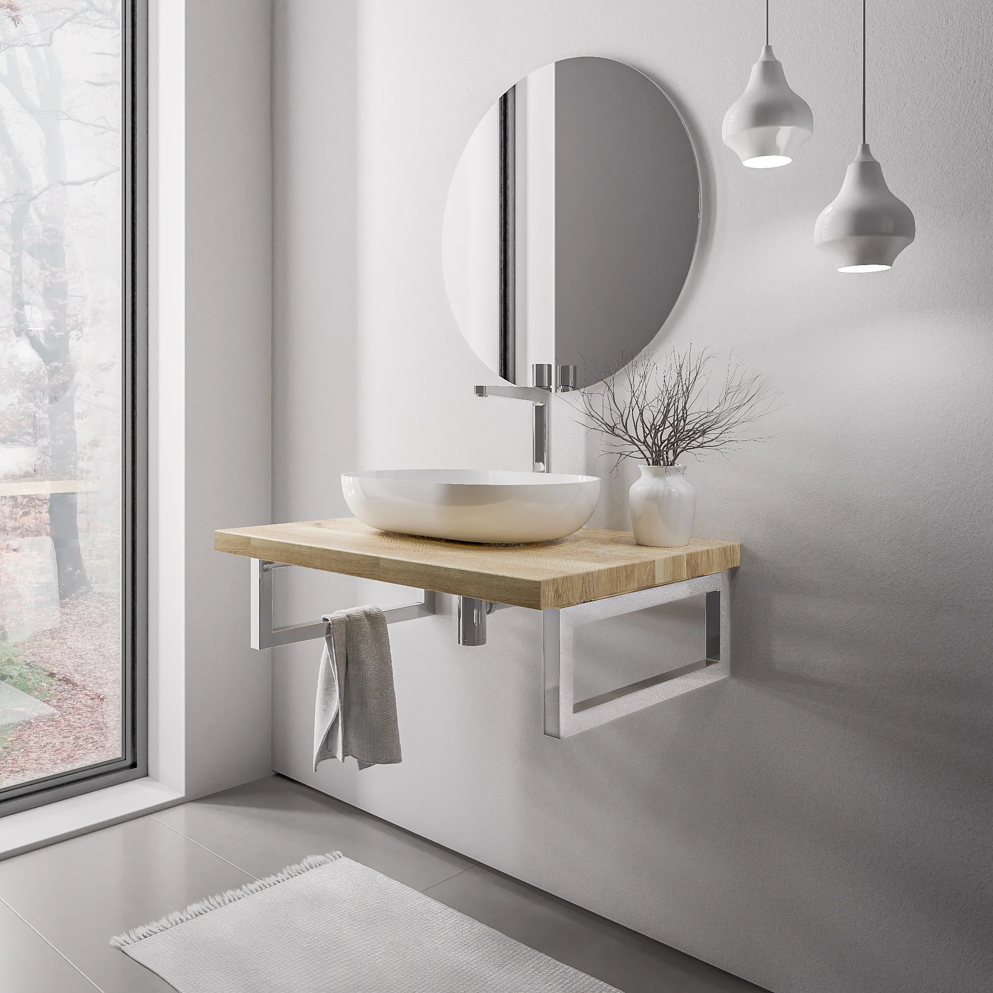 Blat umywalkowy PUREWOOD - Image 5