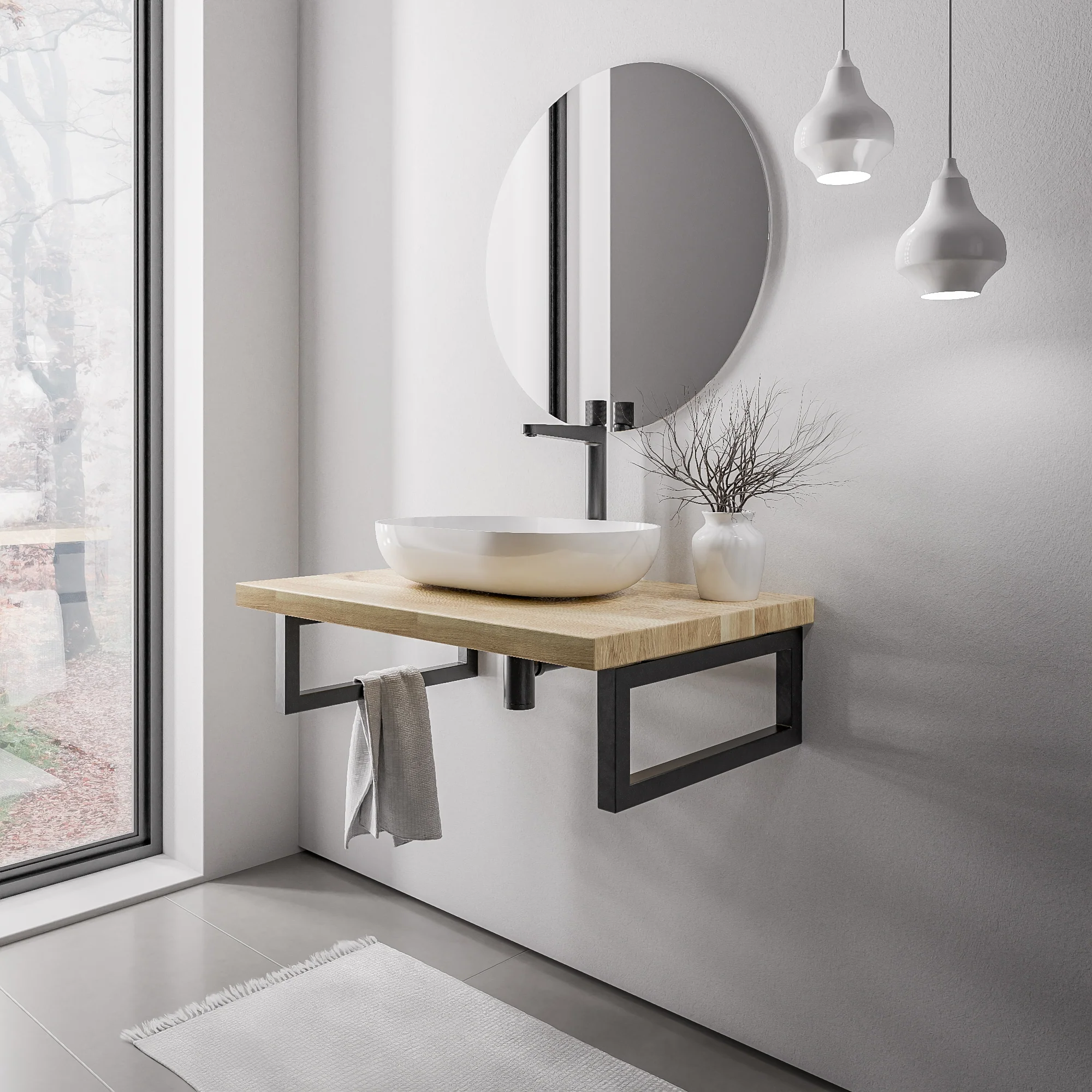 Blat umywalkowy PUREWOOD - Image 7