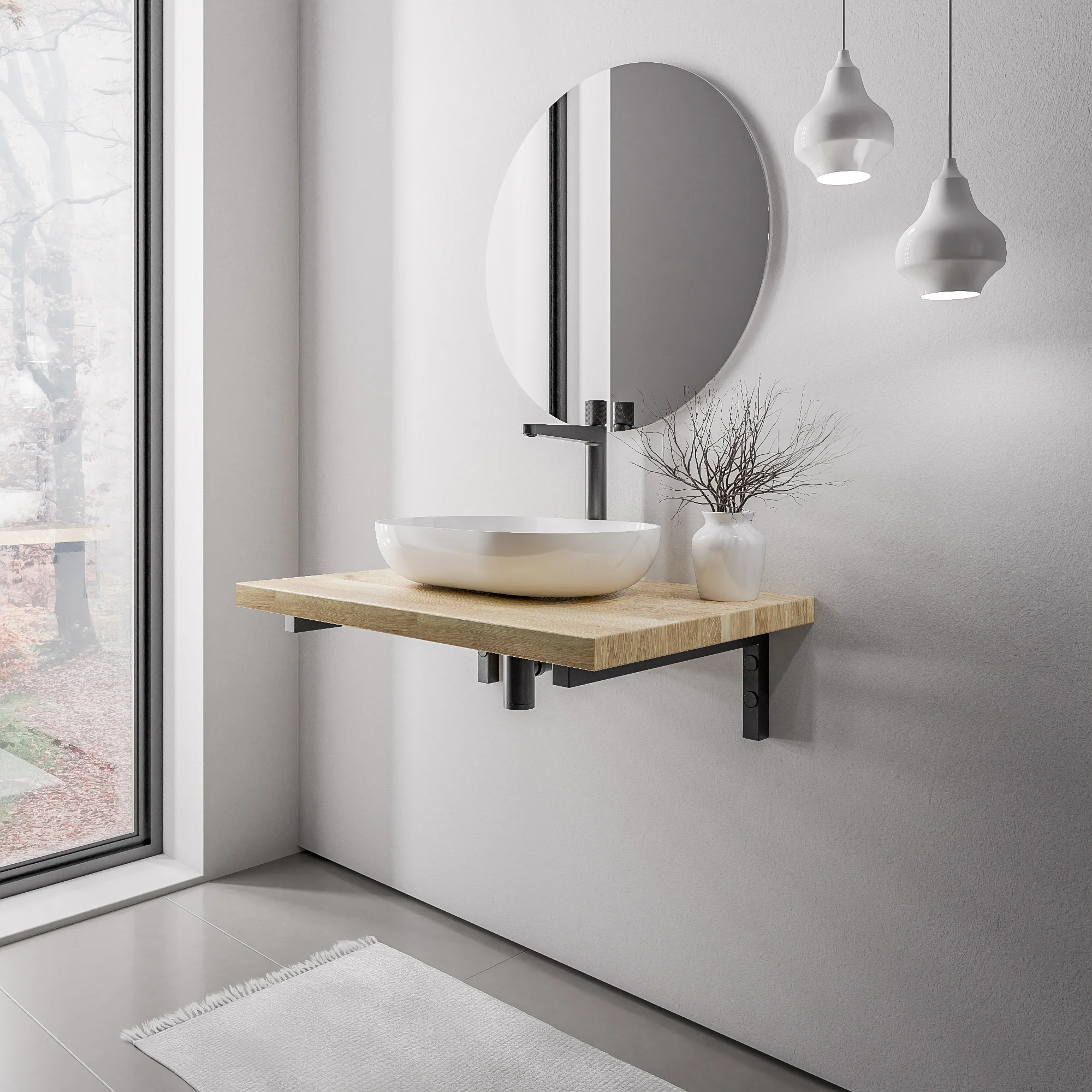 Blat umywalkowy PUREWOOD - Image 7