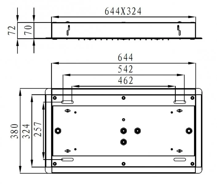 Deszczownica sufitowa XXL super płaska DPG5030 - Image 13