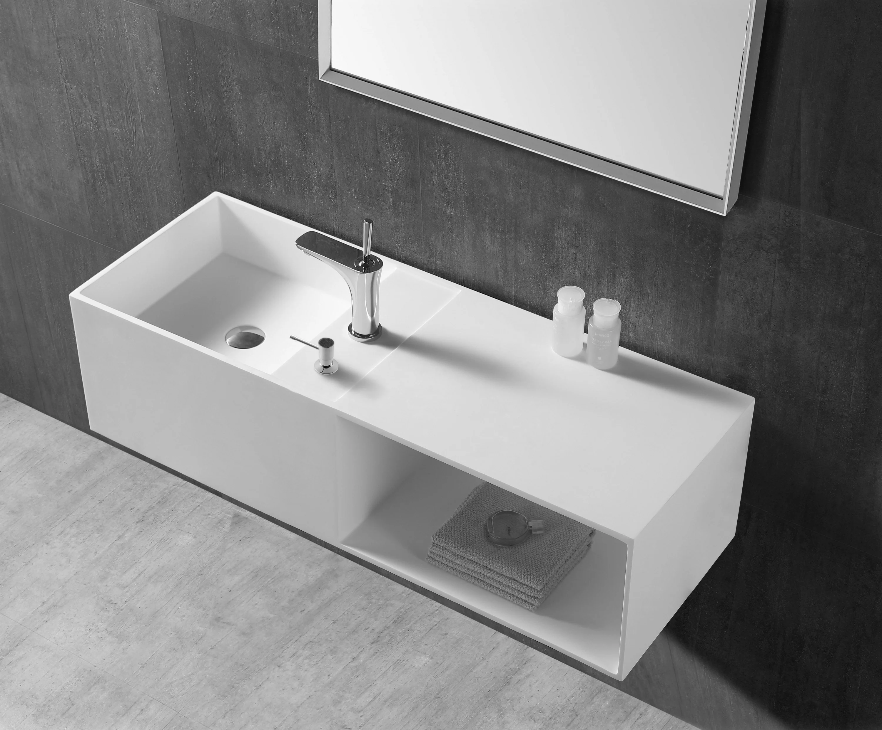 Dozownik mydła do zabudowy D350 - Image 2