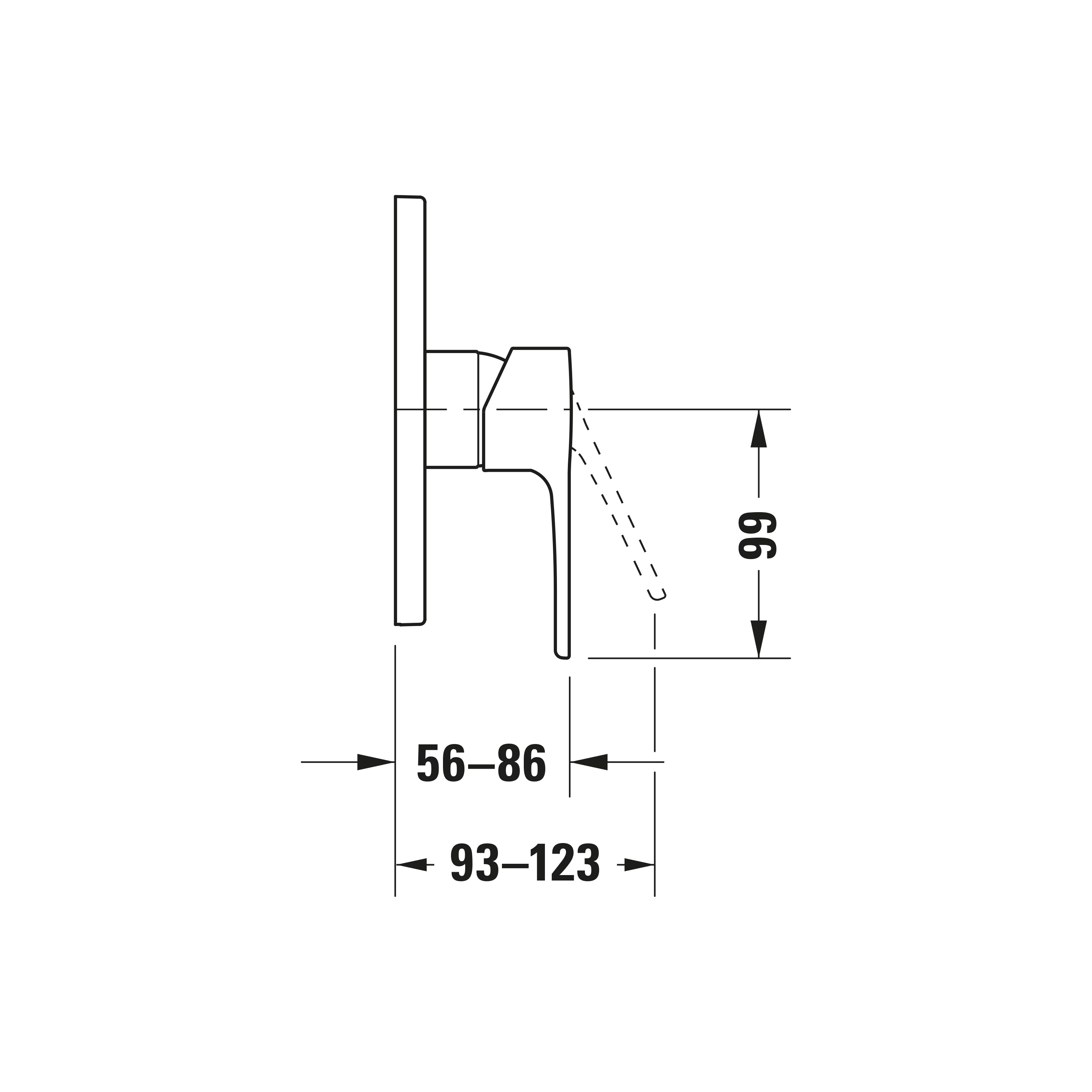 Duravit B.1 bateria prysznicowa - Image 4