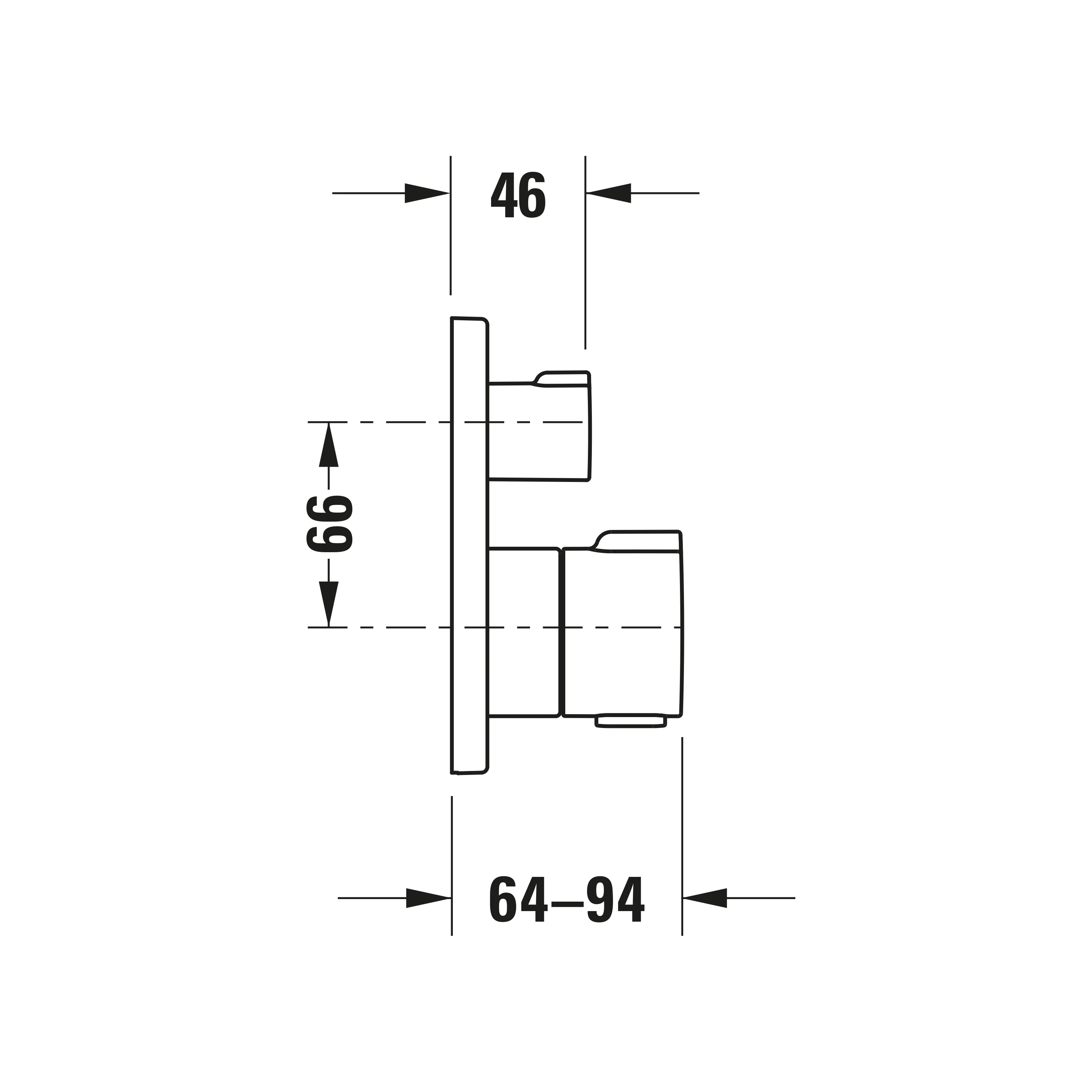 Duravit C.1 termostat wannowy  - Image 4