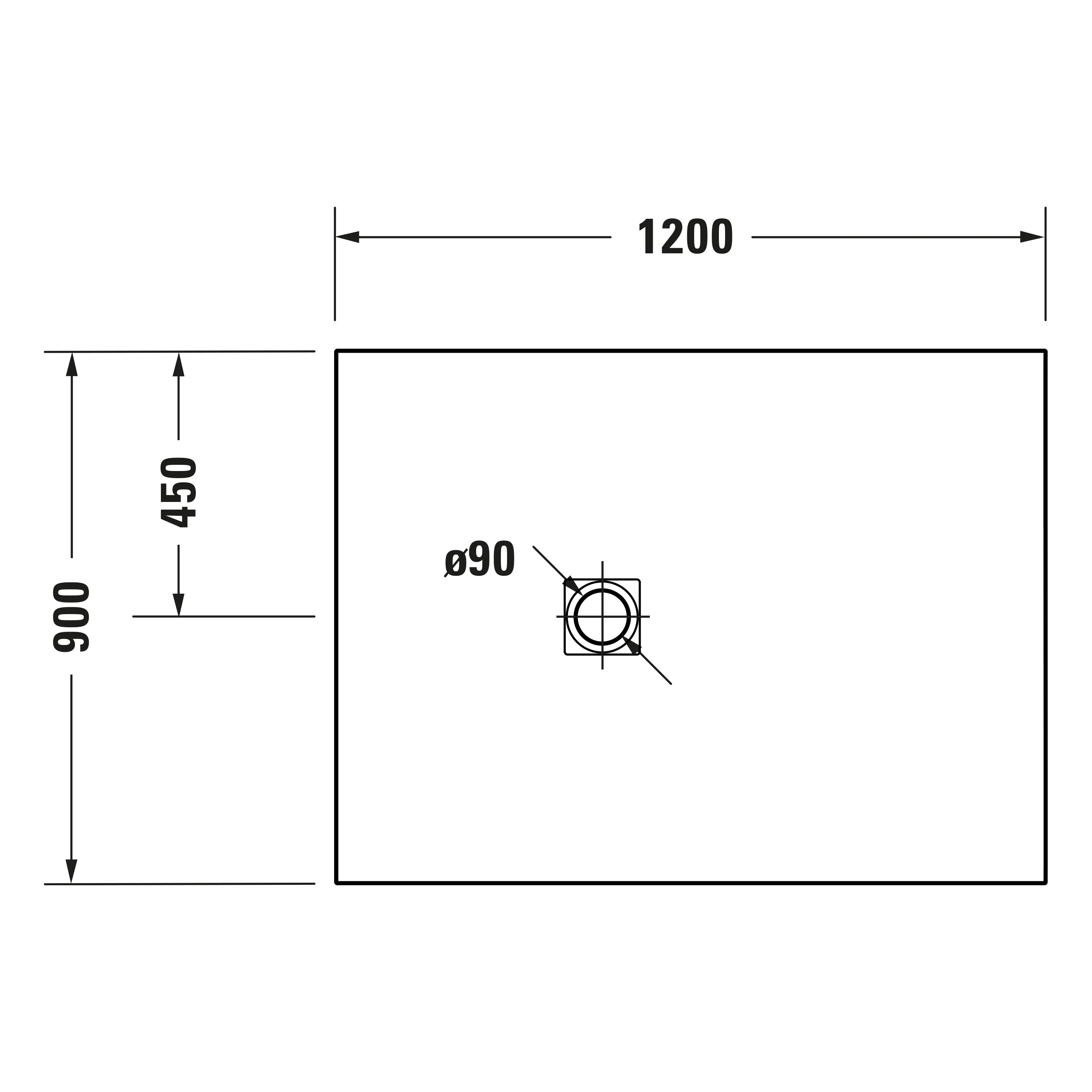 Duravit DuraBayas brodzik  - Image 15
