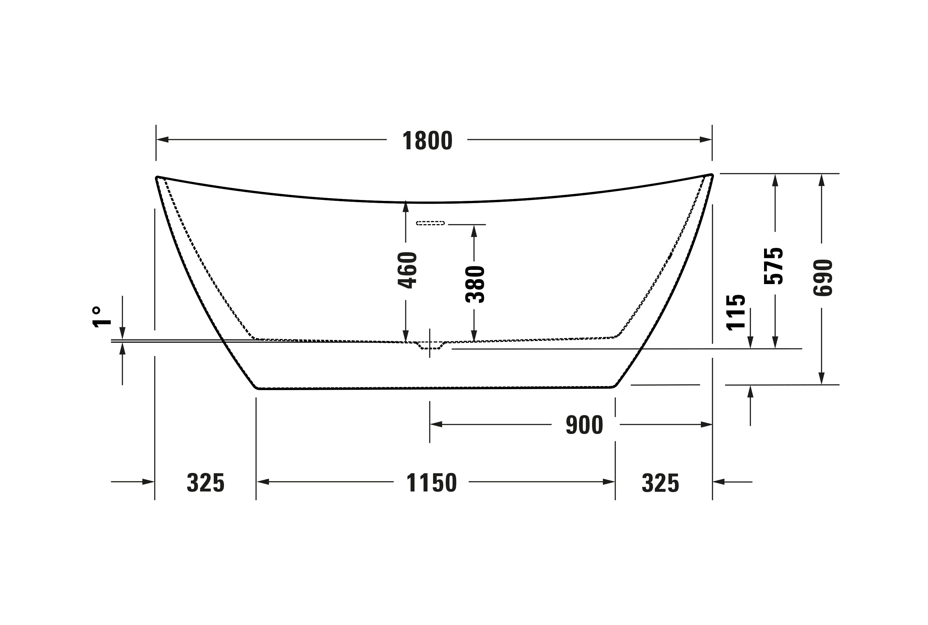 Duravit DuraBerk wolnostojąca wanna - Image 11