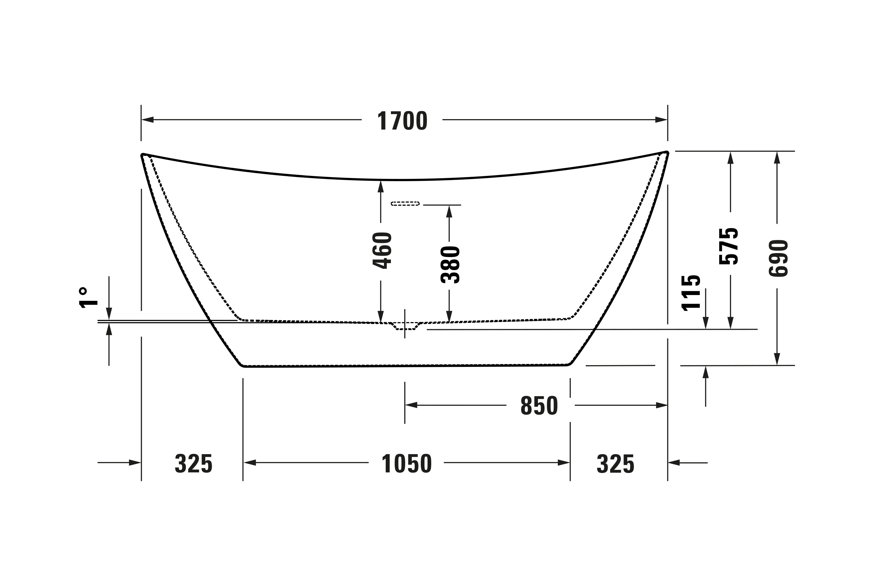 Duravit DuraBerk wolnostojąca wanna - Image 9