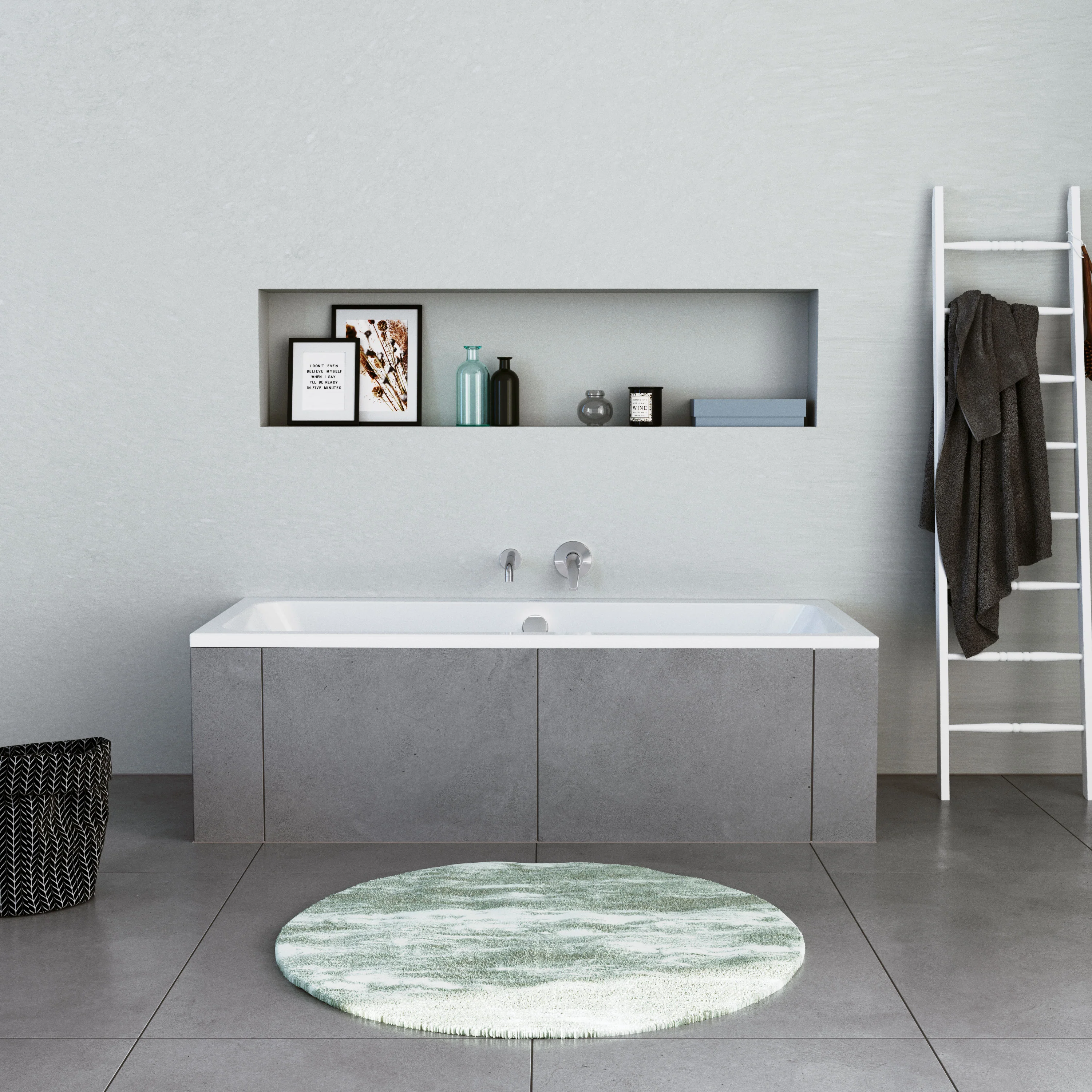Duravit DuraPecos prostokątna wanna do zabudowy - Image 3