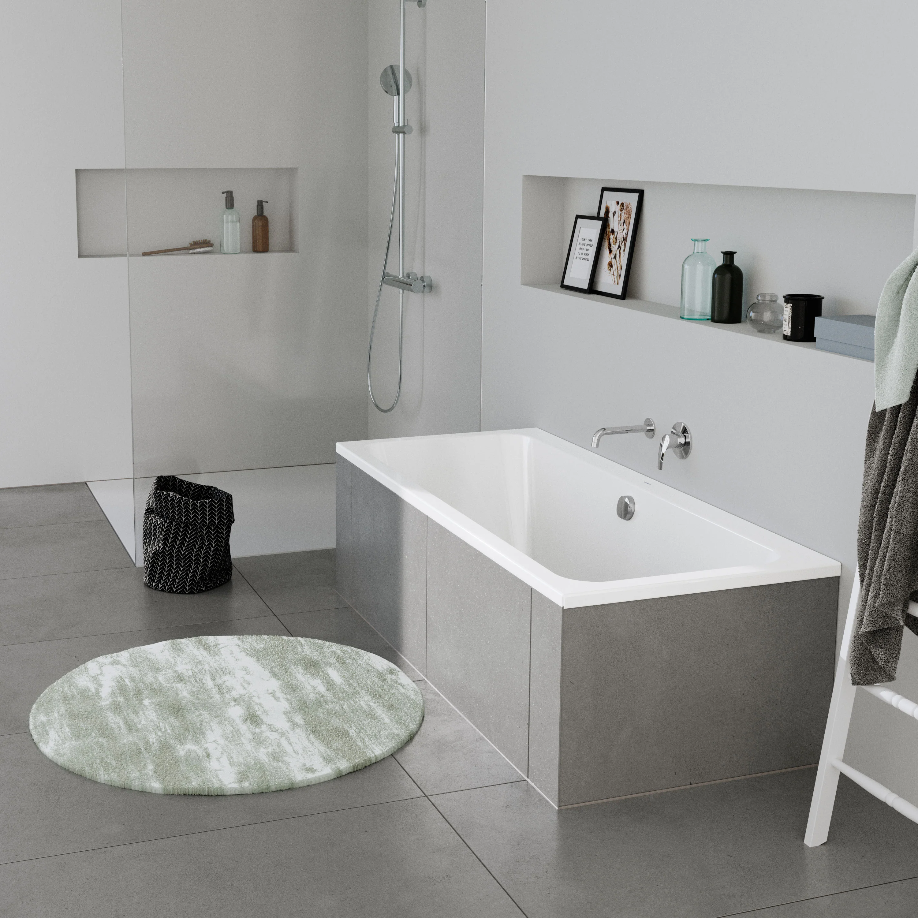 Duravit DuraPecos prostokątna wanna do zabudowy - Image 4