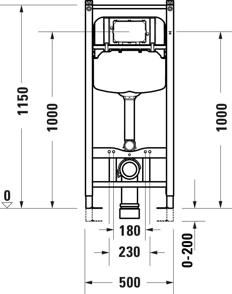 Stelaż podtynkowy Duravit DuraSystem WC - Image 8