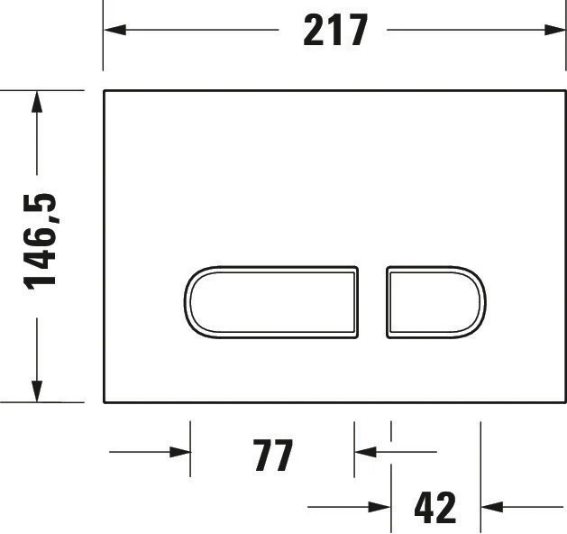 Duravit DuraSystem spłuczka mechaniczna do WC  - Image 3