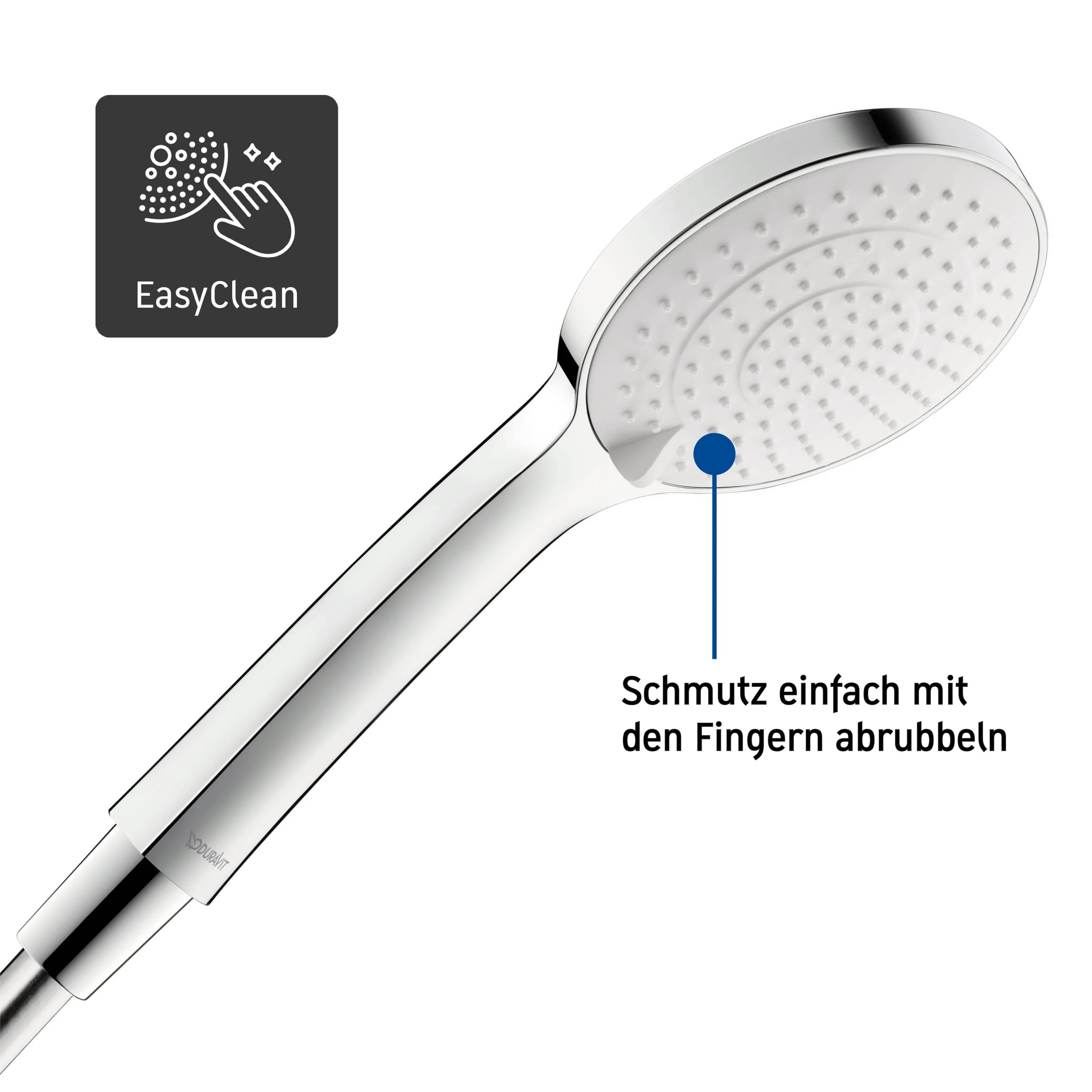 Duravit DuraVelez bateria prysznicowa podtynkowa z głowicą prysznicową - Image 4