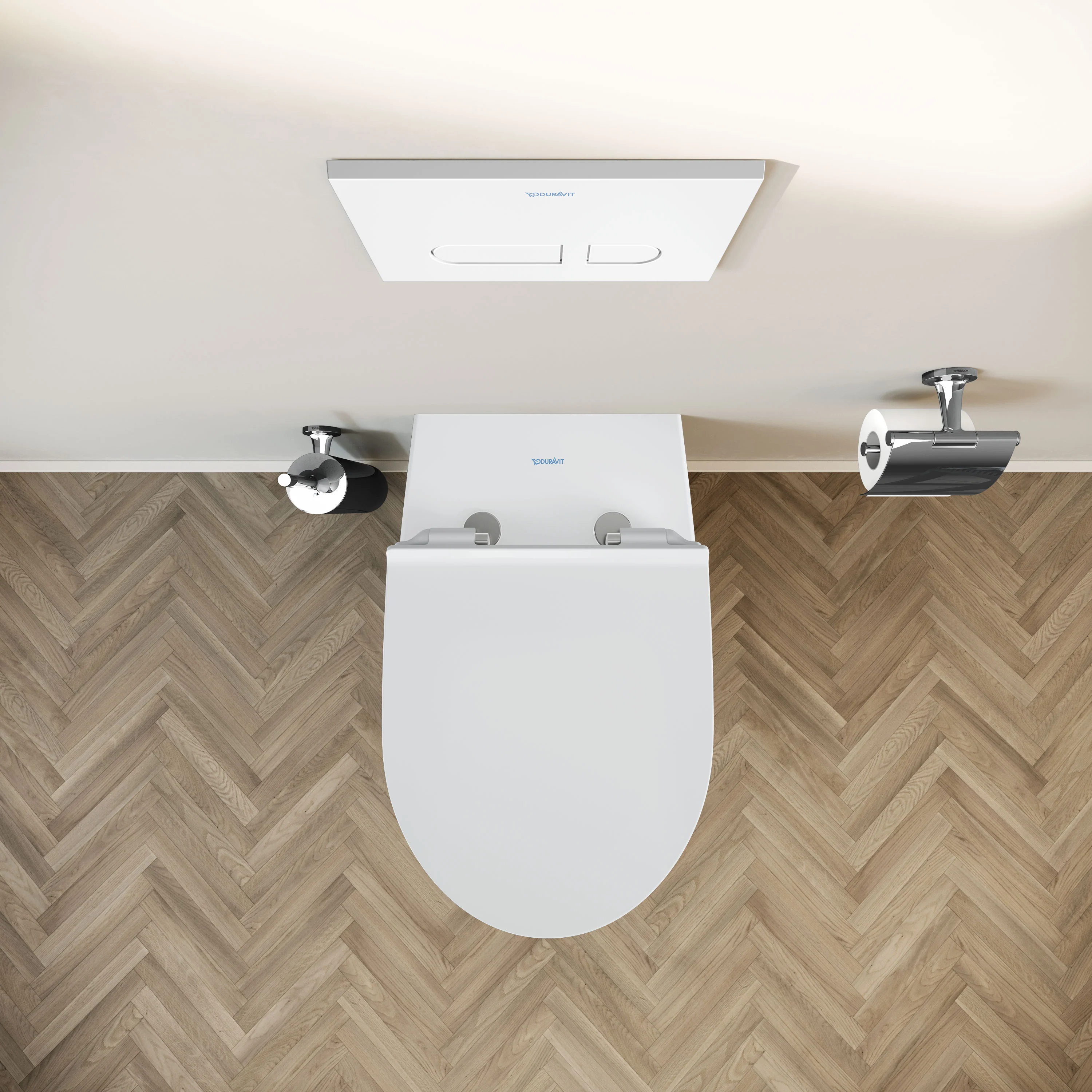 Duravit DuraVento miska WC bez kołnierza - Image 3