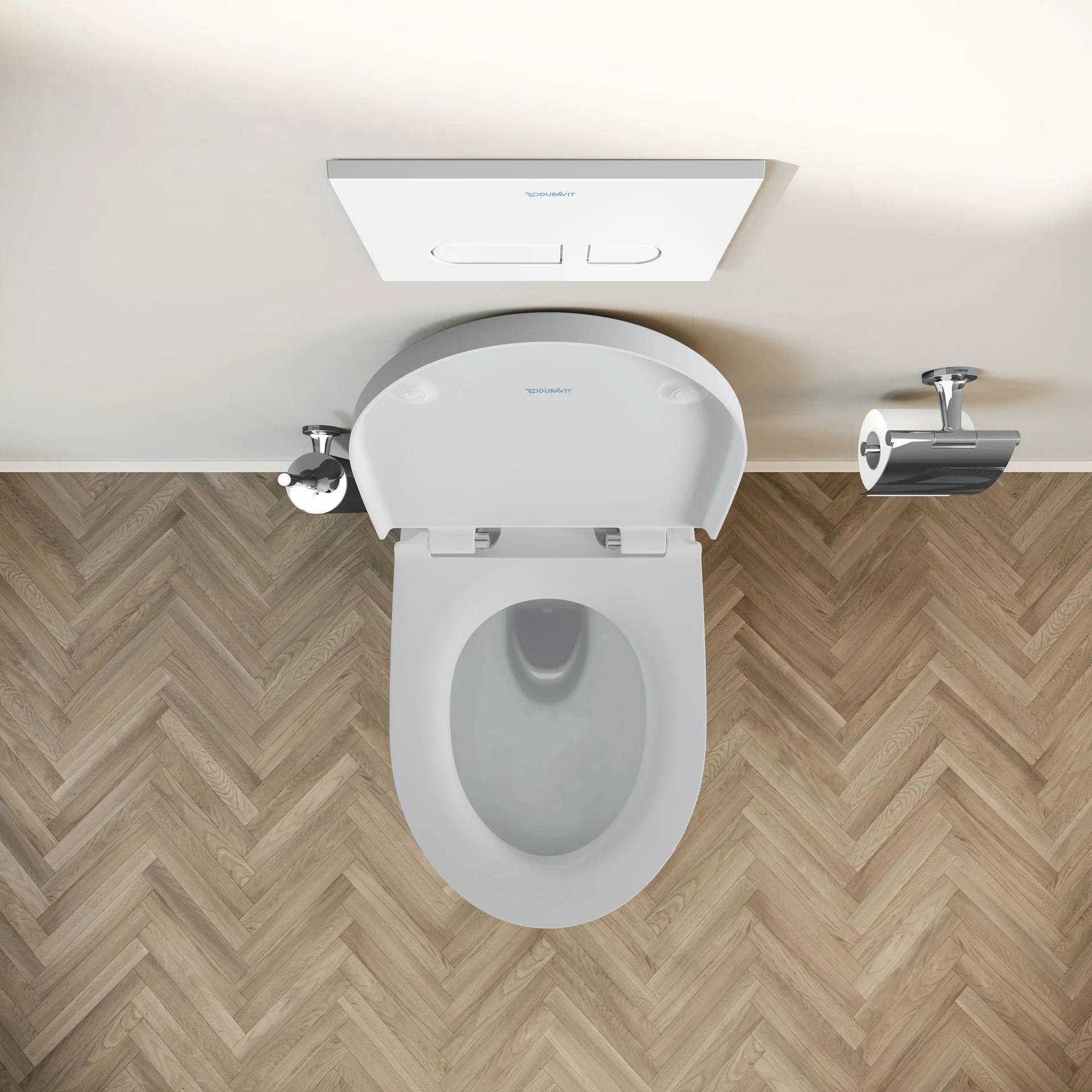 Duravit DuraVento miska WC bez kołnierza - Image 6