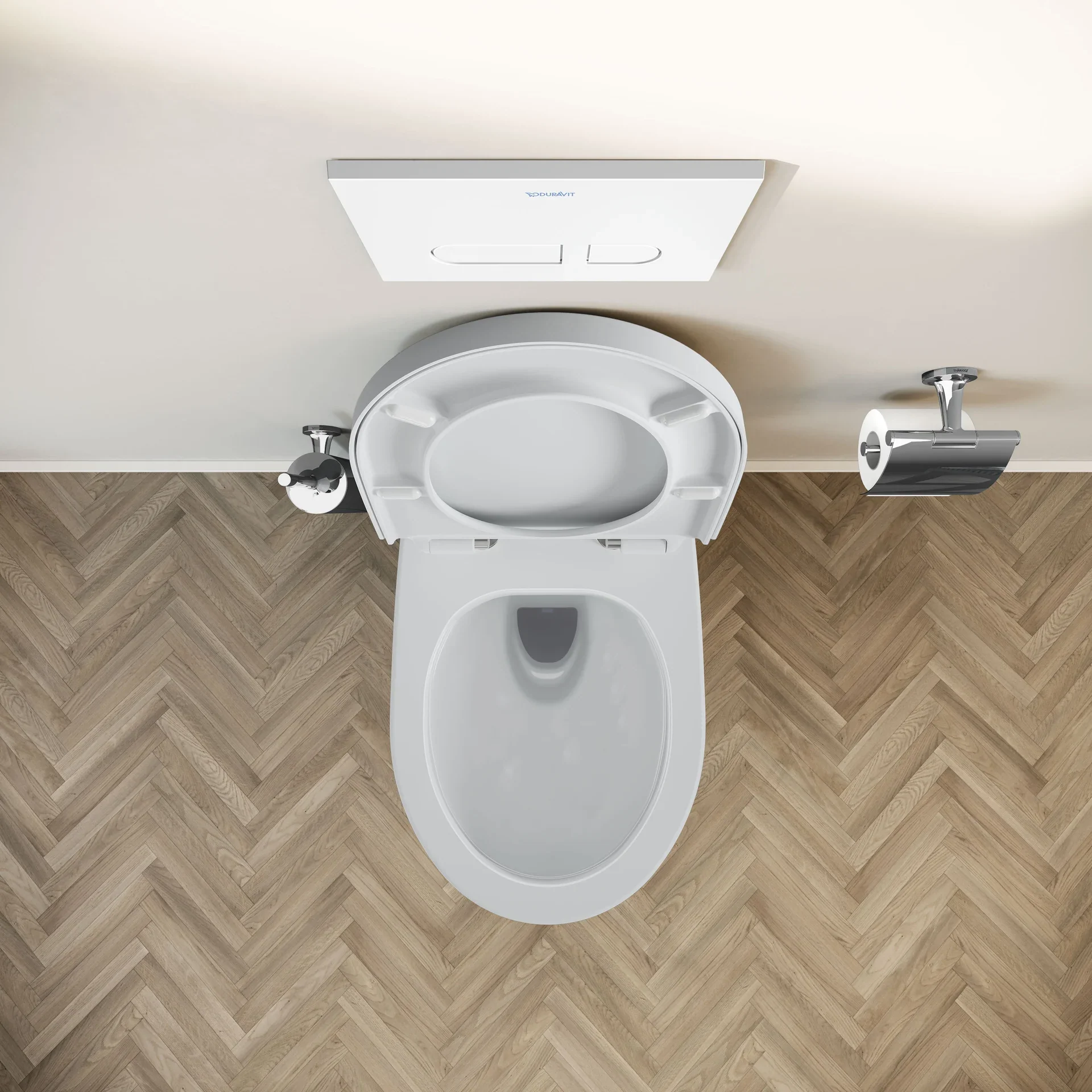 Duravit DuraVento miska WC bez kołnierza - Image 7