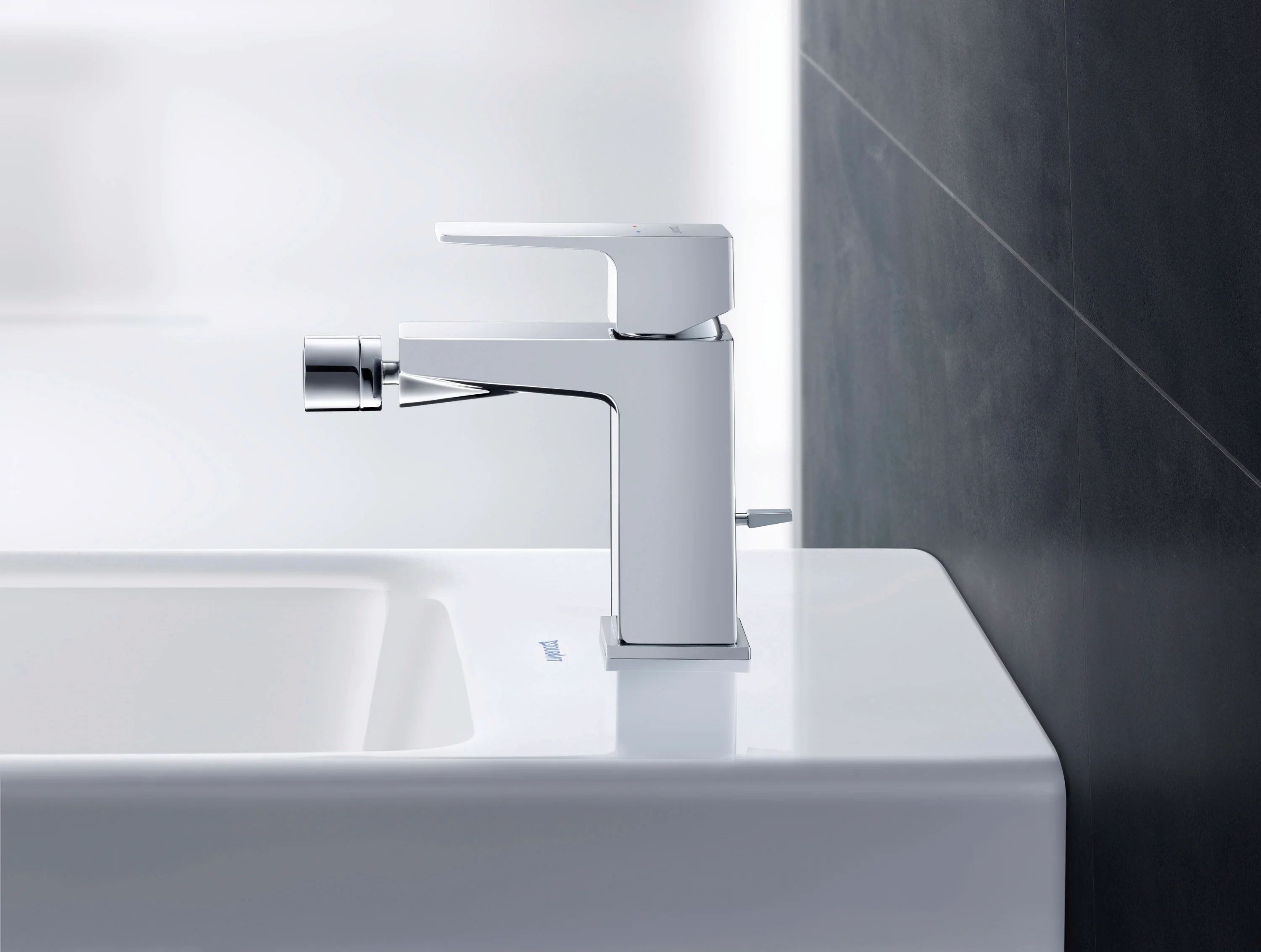 Duravit Manhattan jednouchwytowa bateria bidetowa - Image 3