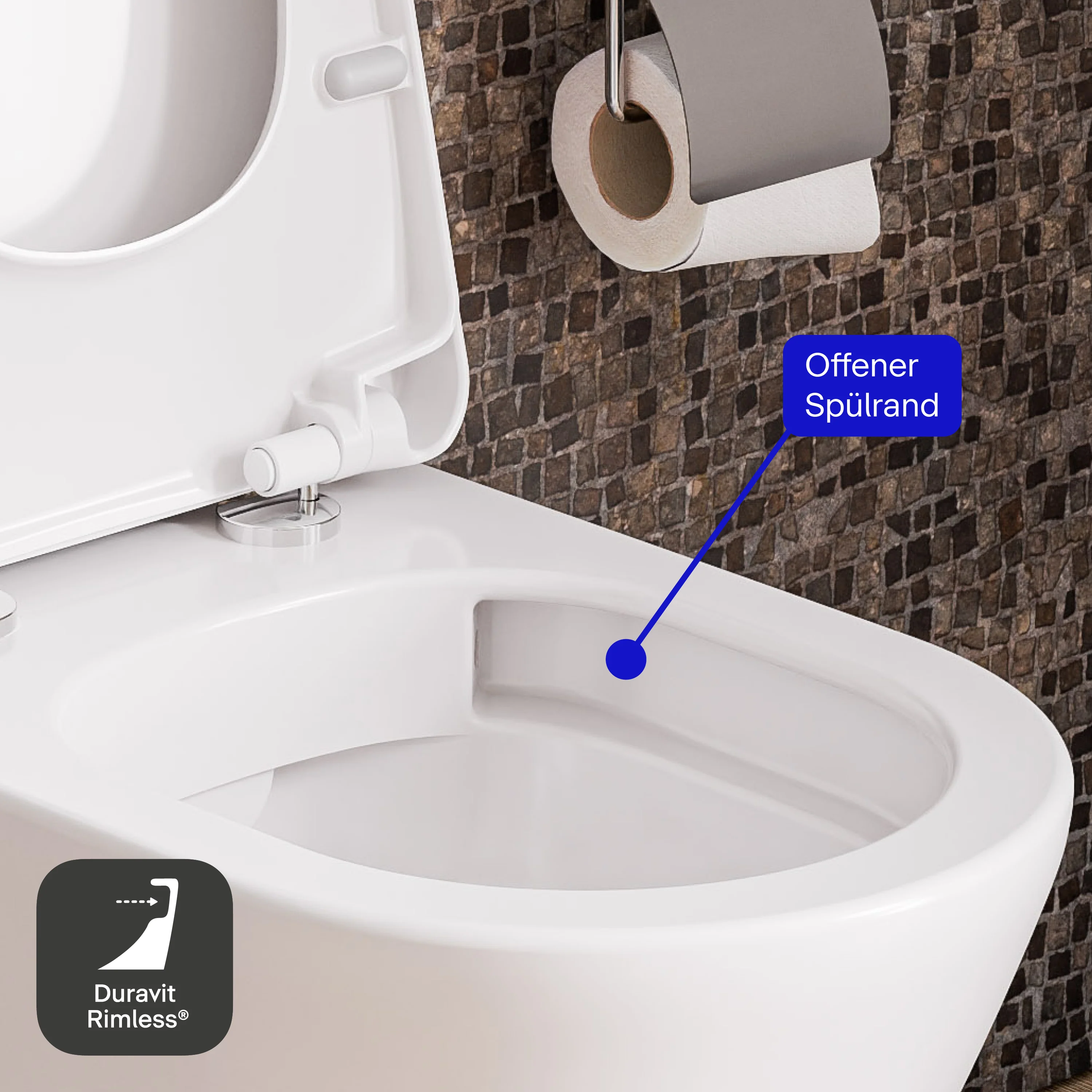 Miska WC wisząca Duravit Mino bezrantowa - Image 13
