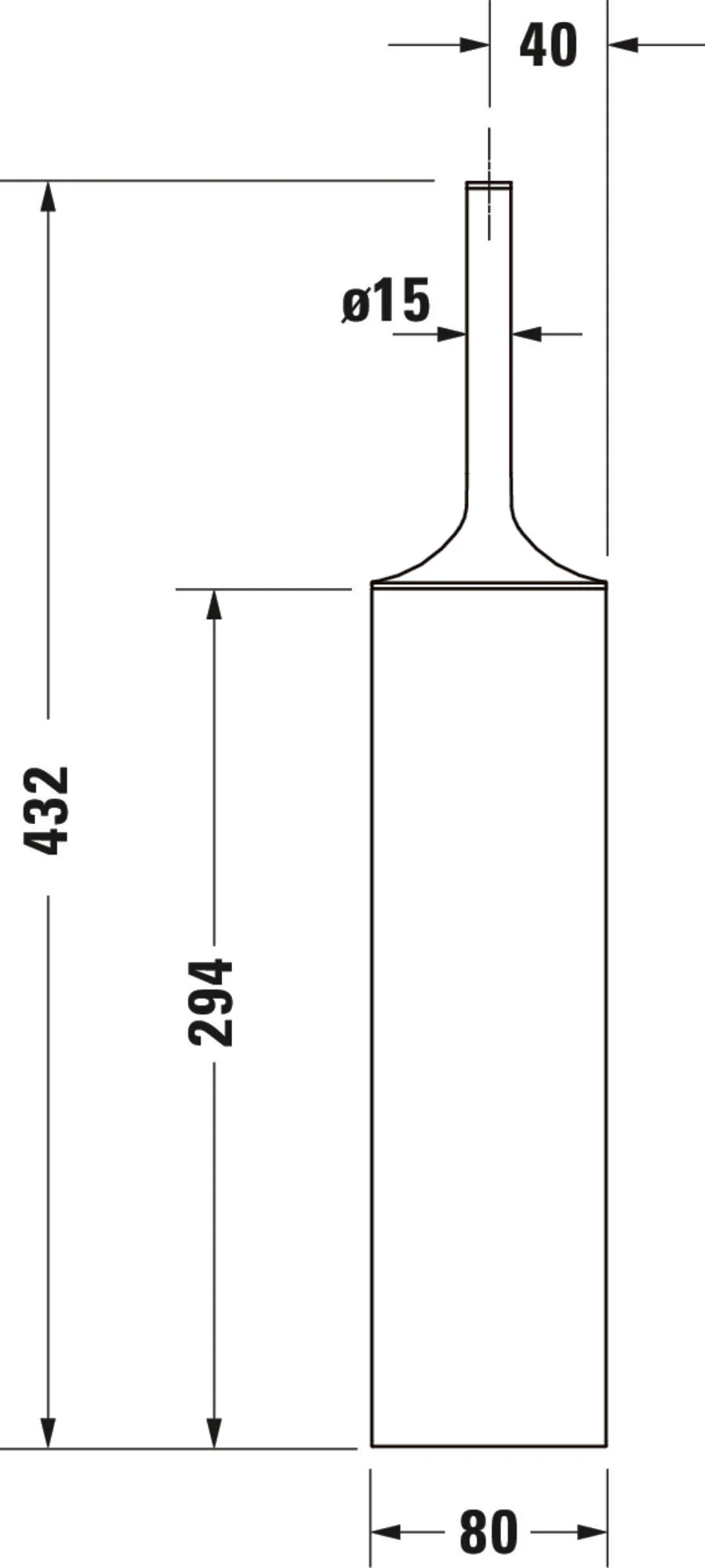 Duravit Starck T Szczotka toaletowa - Image 18