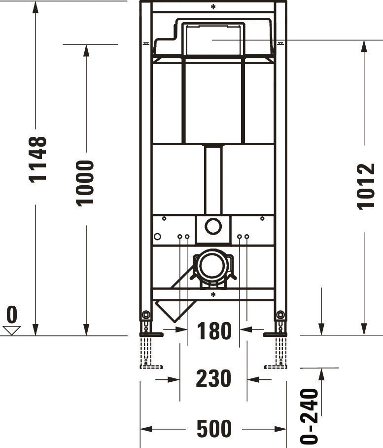 Stelaż podtynkowy WC DuraSystem Basic - Image 5