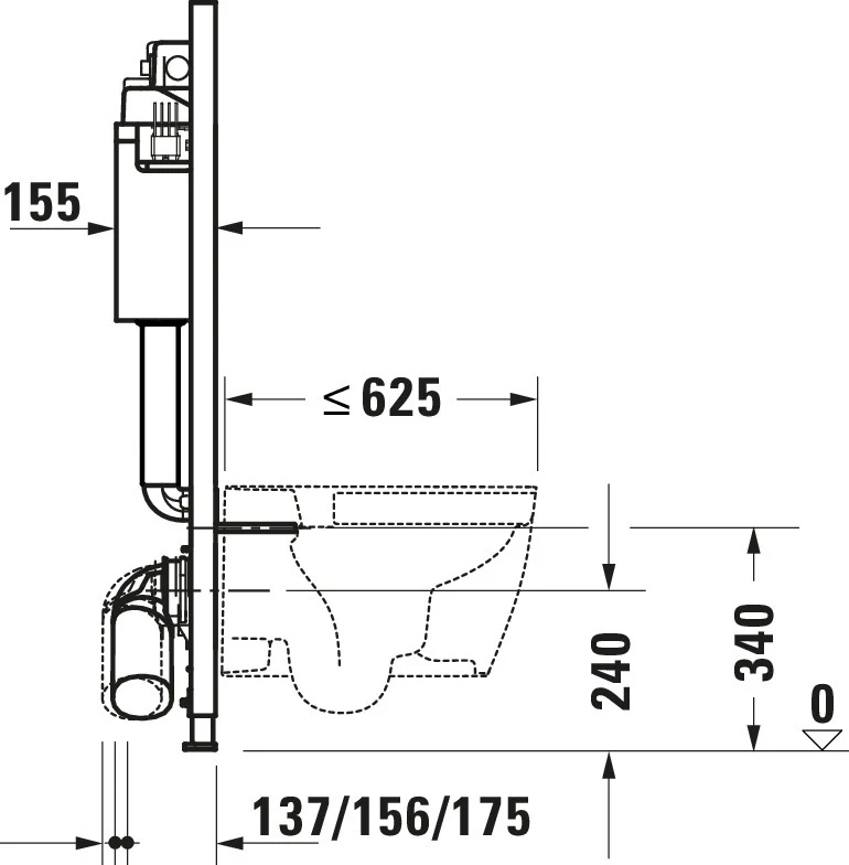 Stelaż podtynkowy WC DuraSystem Basic - Image 6