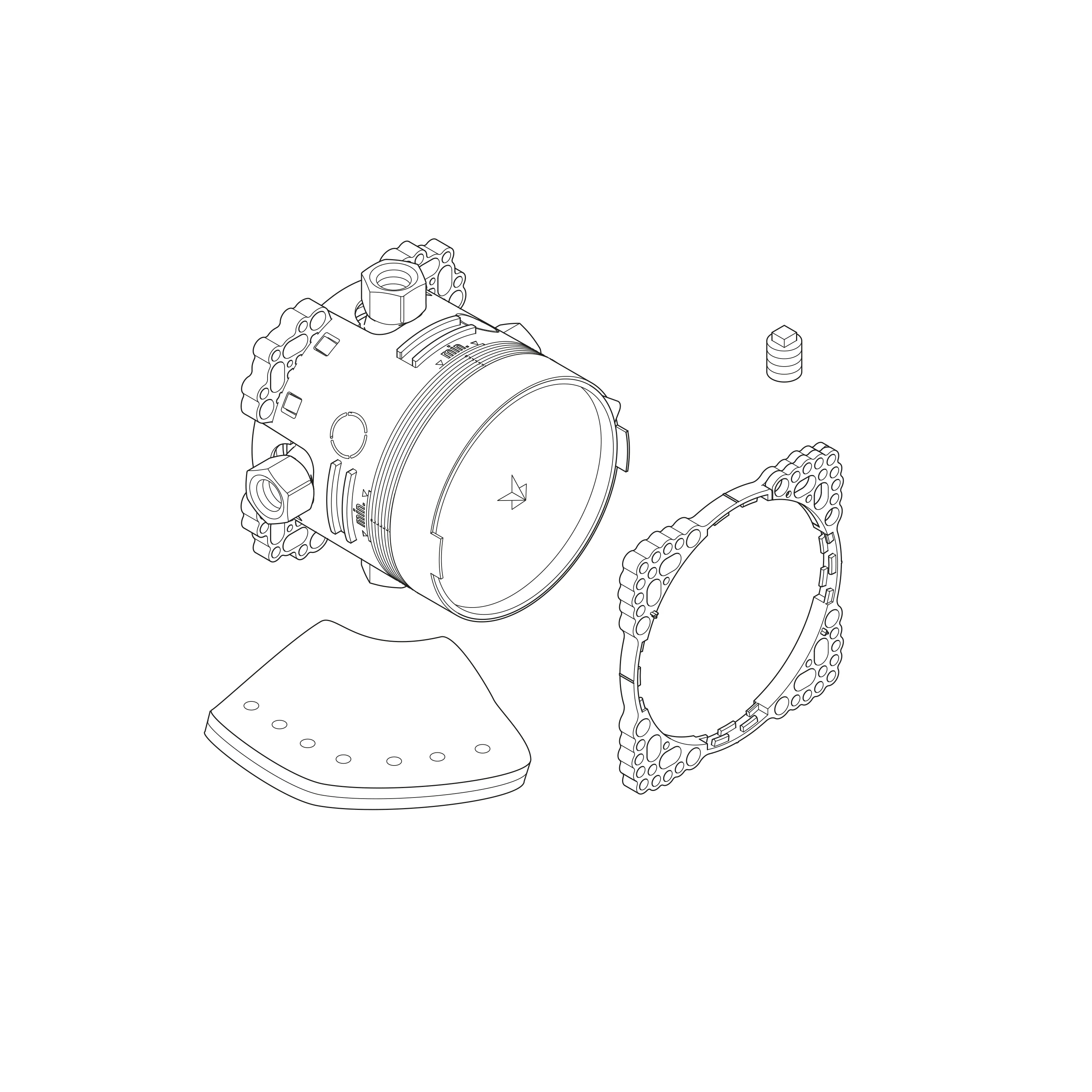 Duravit Tulum bateria prysznicowa podtynkowa z deszczownicą - Image 15