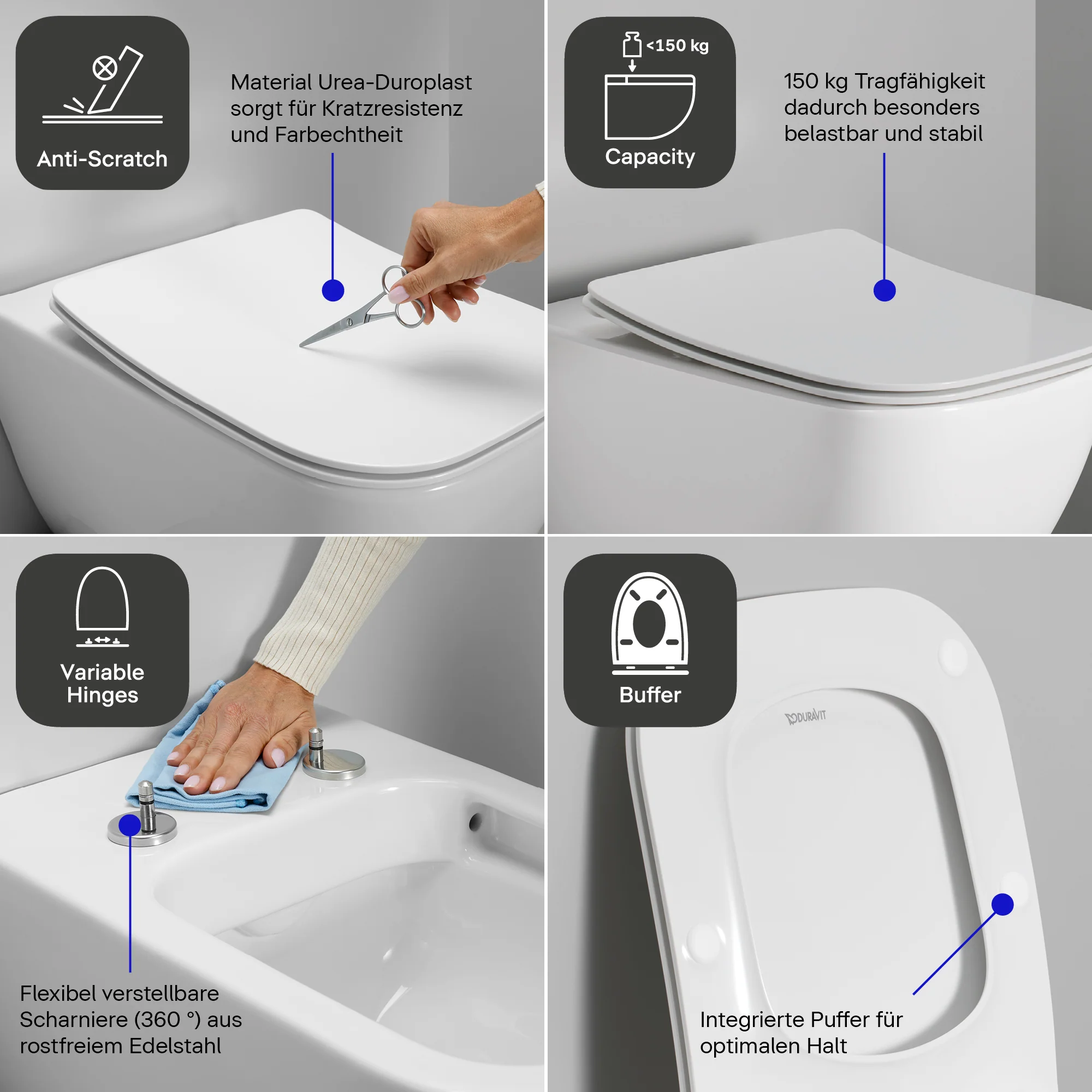 Duravit Univavo uniwersalna deska sedesowa  - Image 4