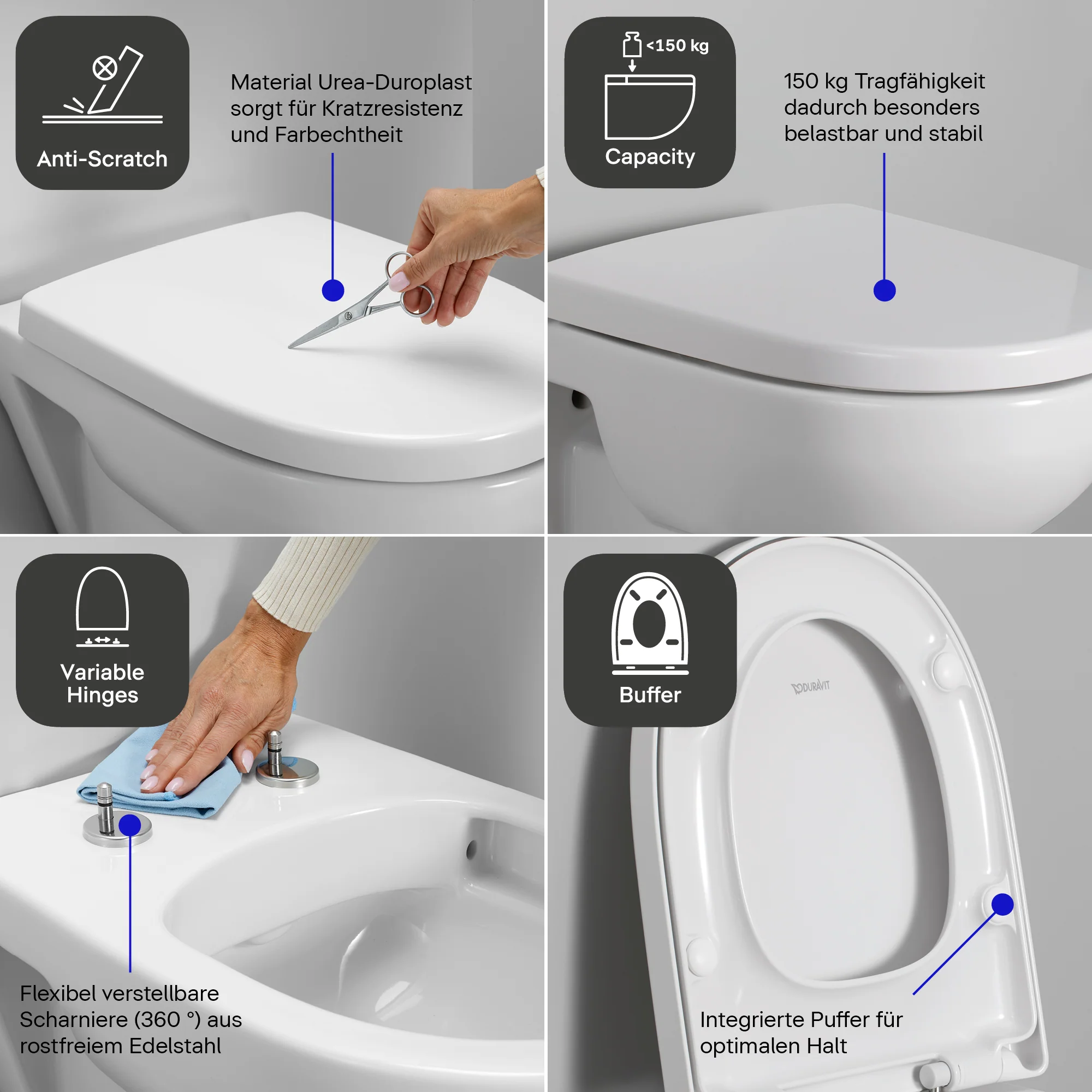 Duravit Univavo uniwersalna deska sedesowa  - Image 6
