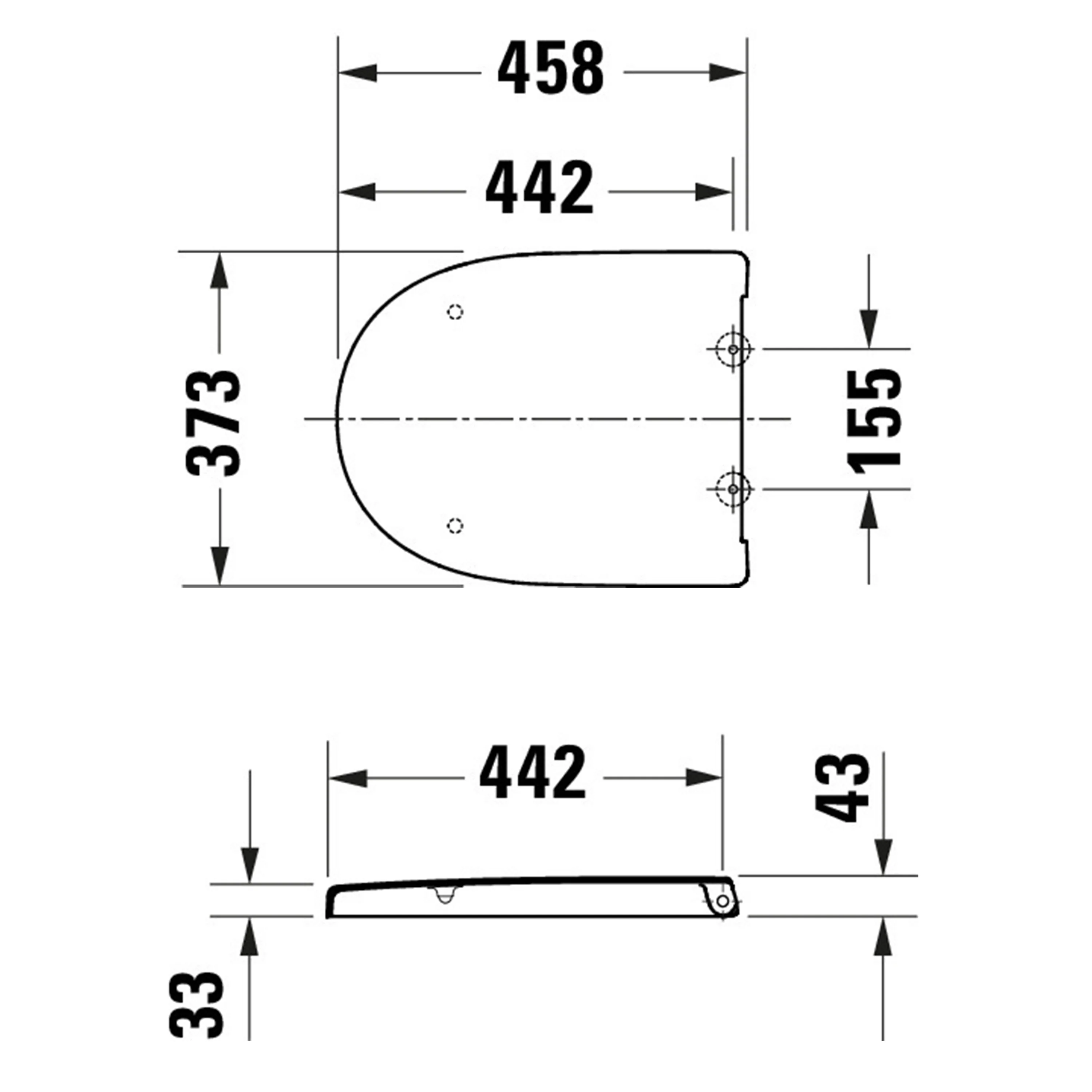 Duravit Univavo uniwersalna deska sedesowa  - Image 7