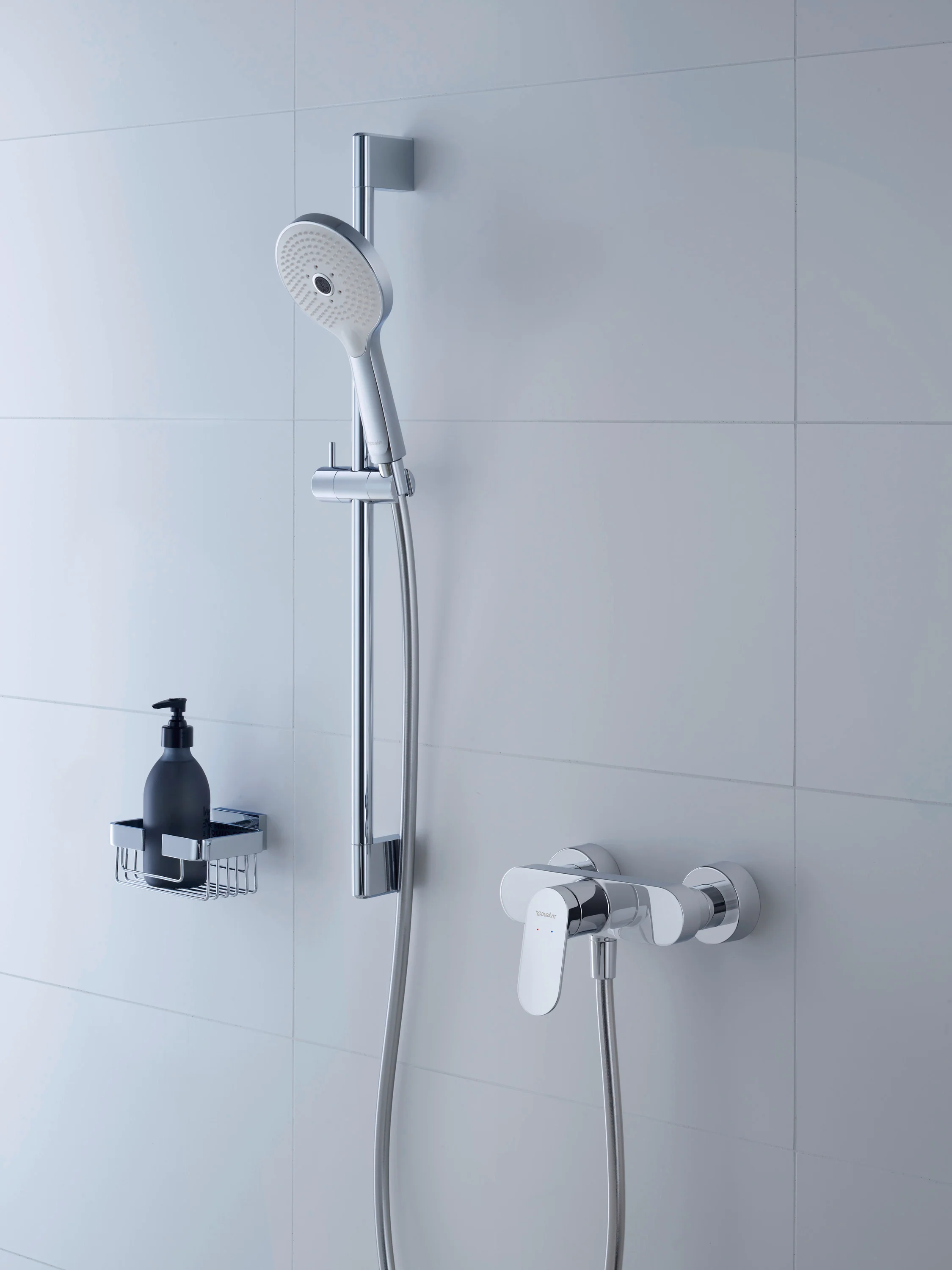 Duravit uniwersalny drążek prysznicowy z uchwytem - Image 3