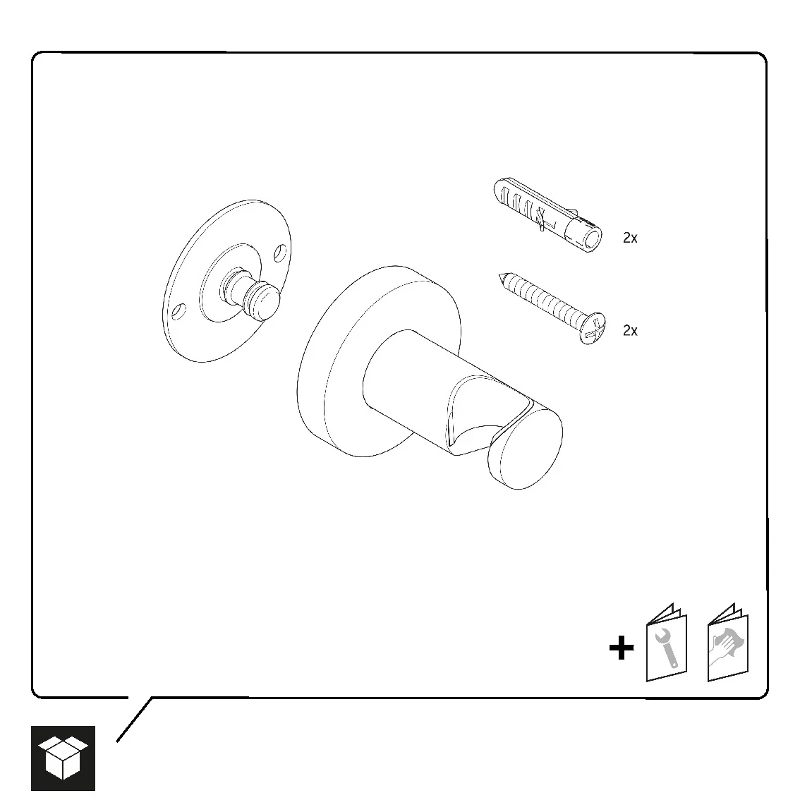 Duravit uniwersalny uchwyt prysznicowy - Image 10