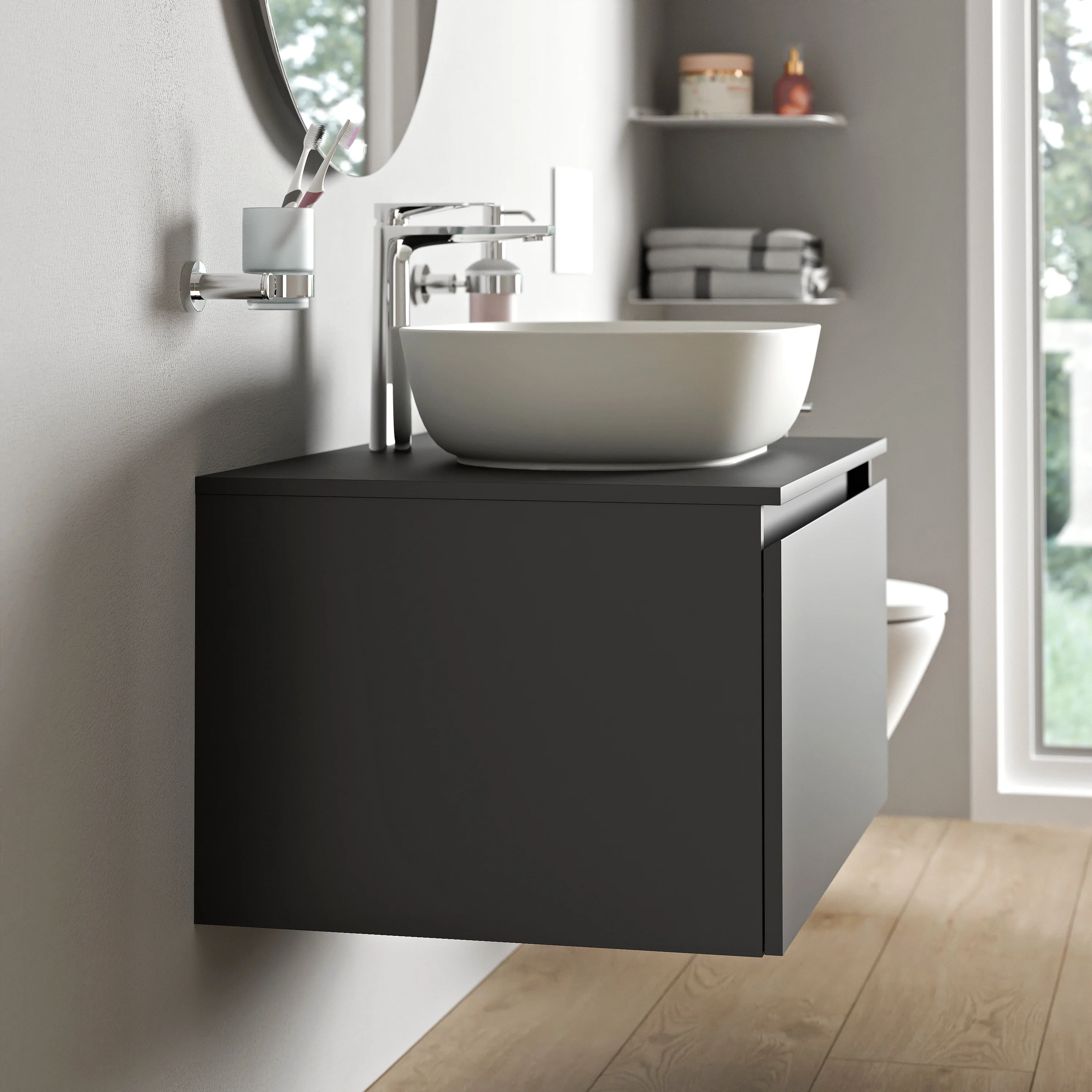 Duravit Vellora szafka umywalkowa 80 cm - Image 10
