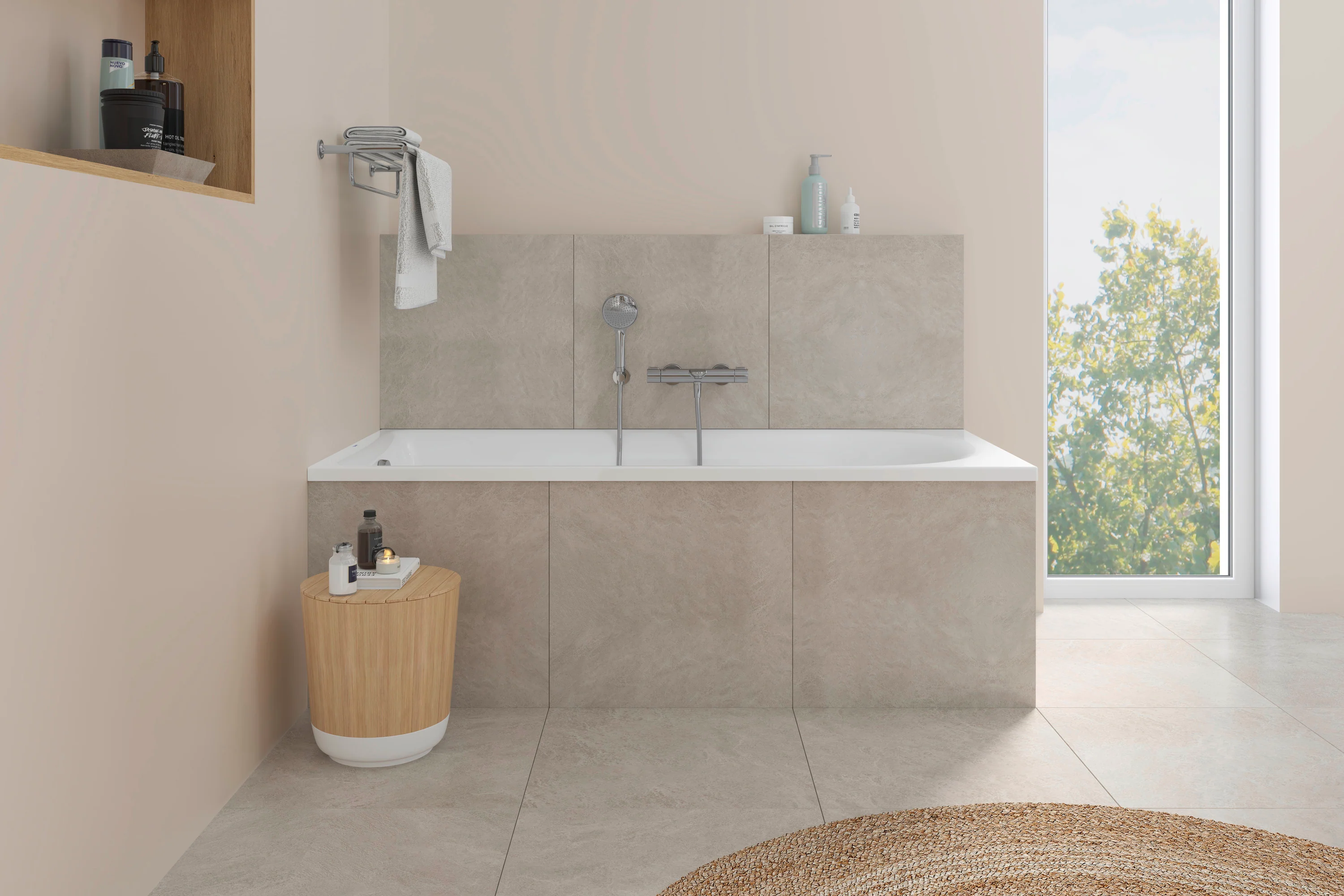 Duravit Wave bateria wannowa z termostatem - Image 5