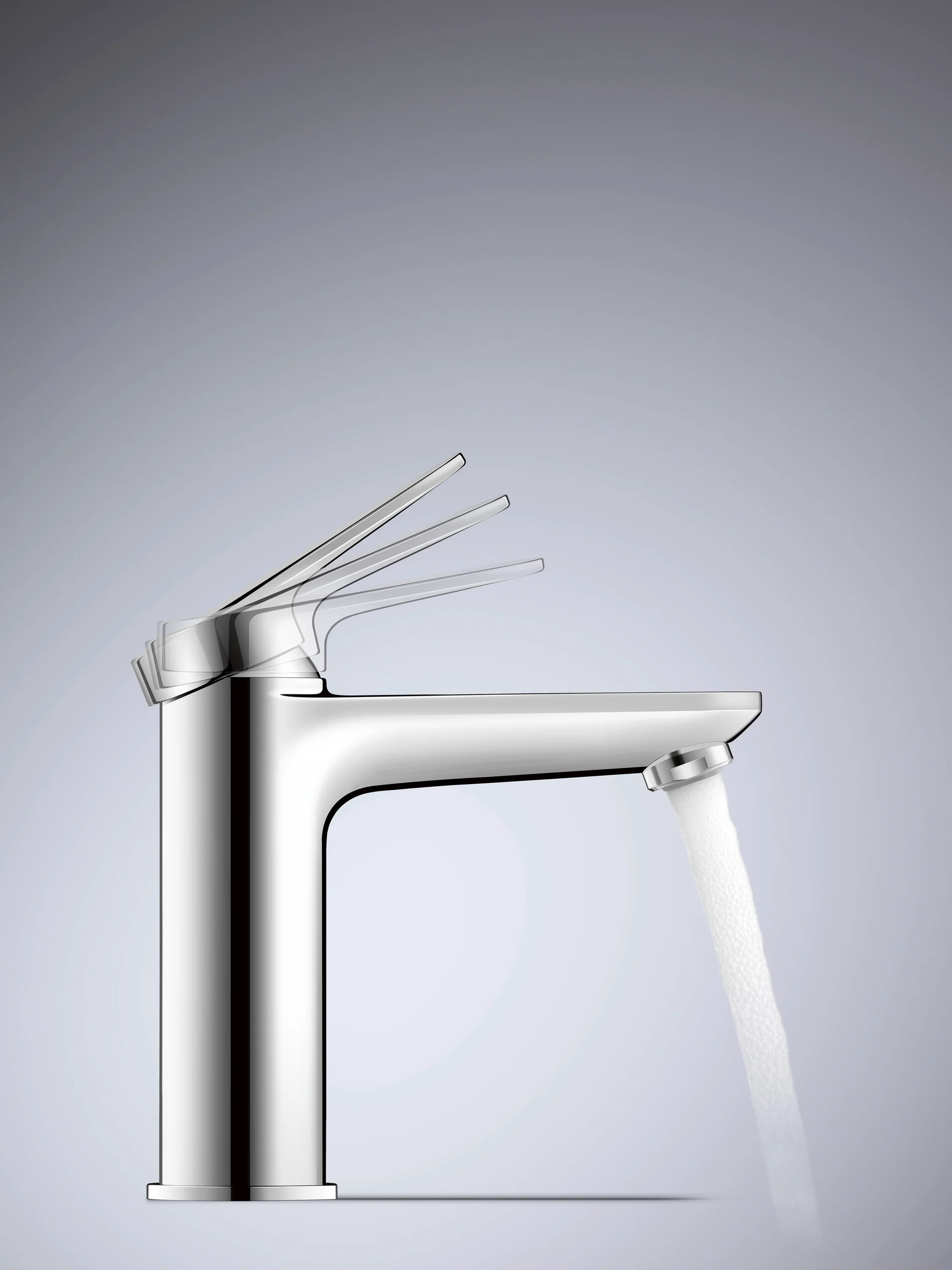 Duravit Wave jednouchwytowa bateria umywalkowa M - Image 8