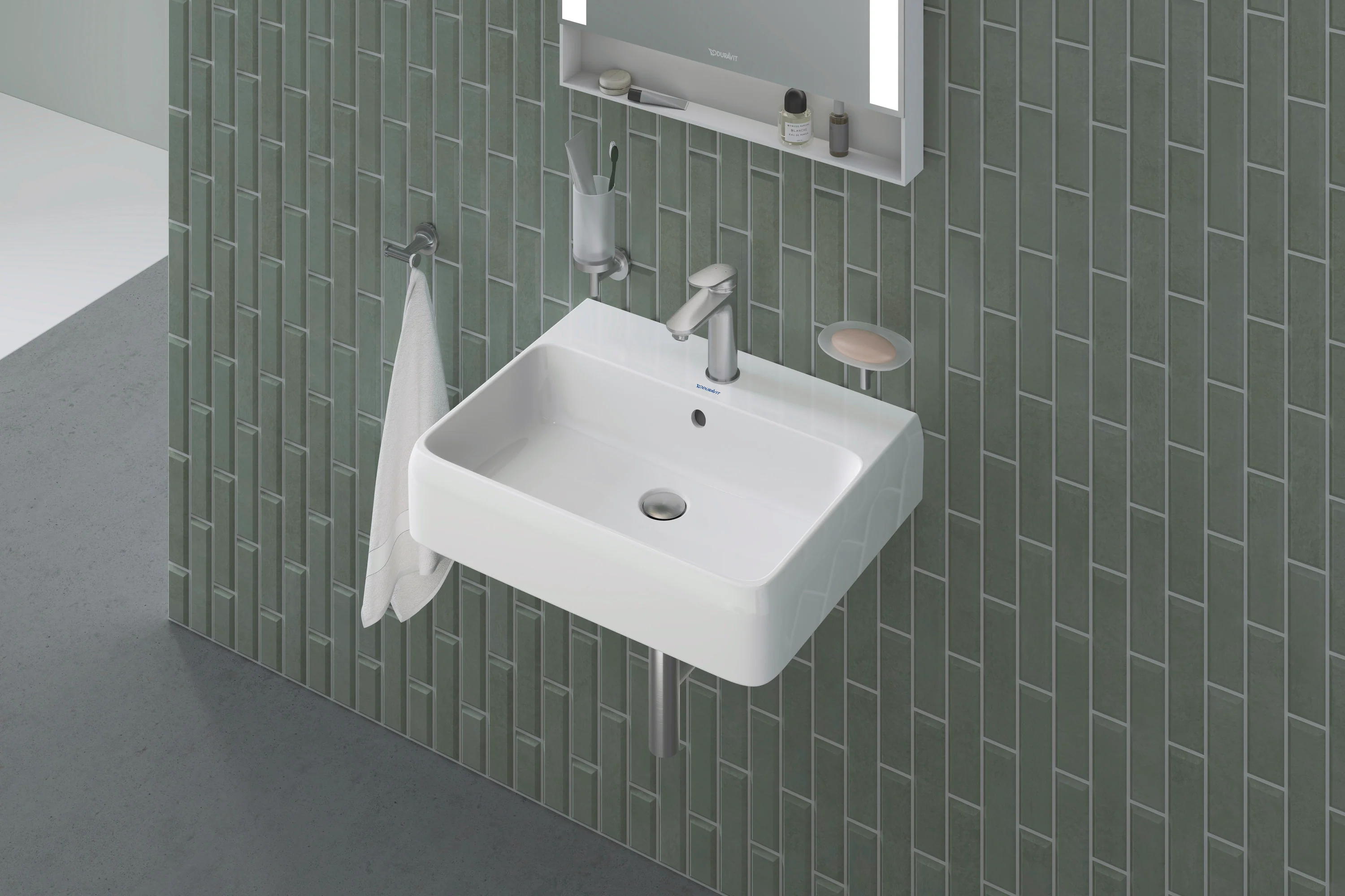 Jednouchwytowa bateria umywalkowa Duravit Wave M - Image 15