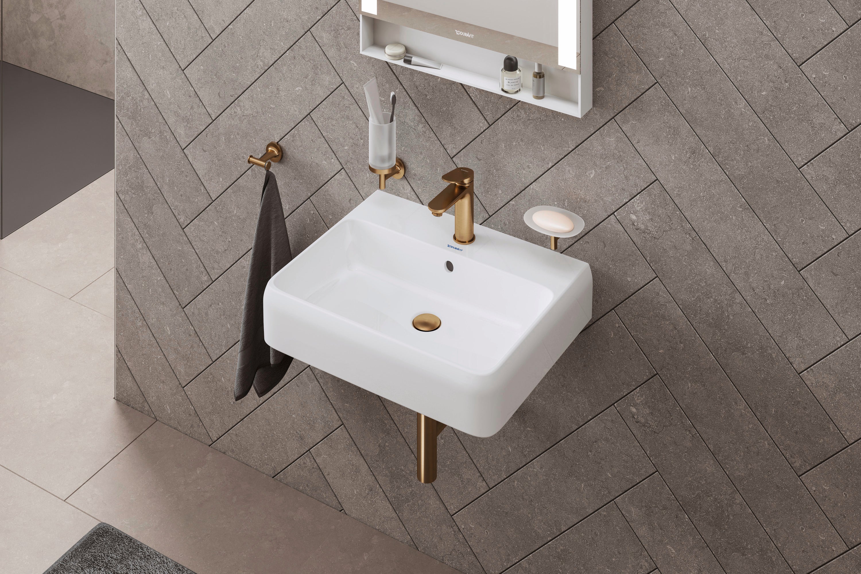 Jednouchwytowa bateria umywalkowa Duravit Wave M - Image 20