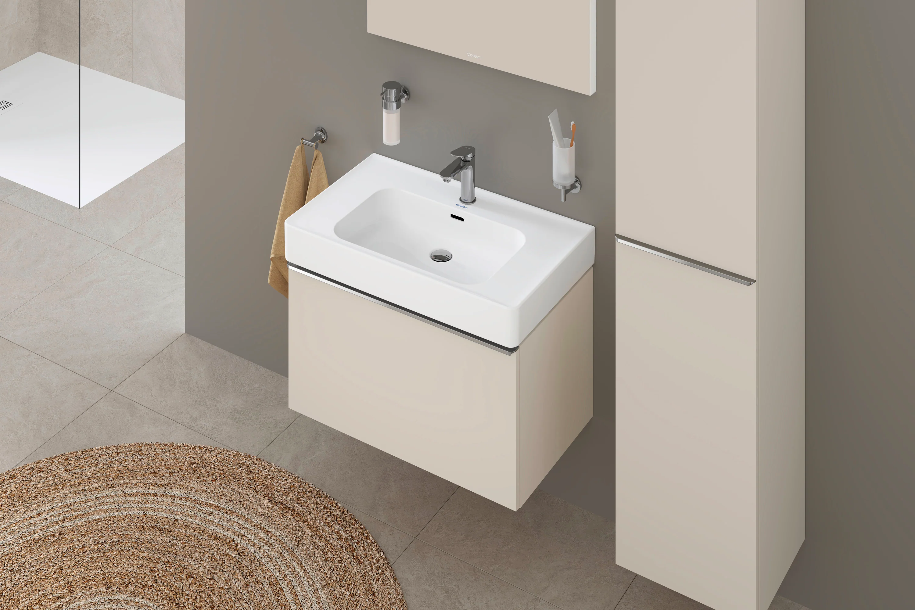 Jednouchwytowa bateria umywalkowa Duravit Wave M - Image 7