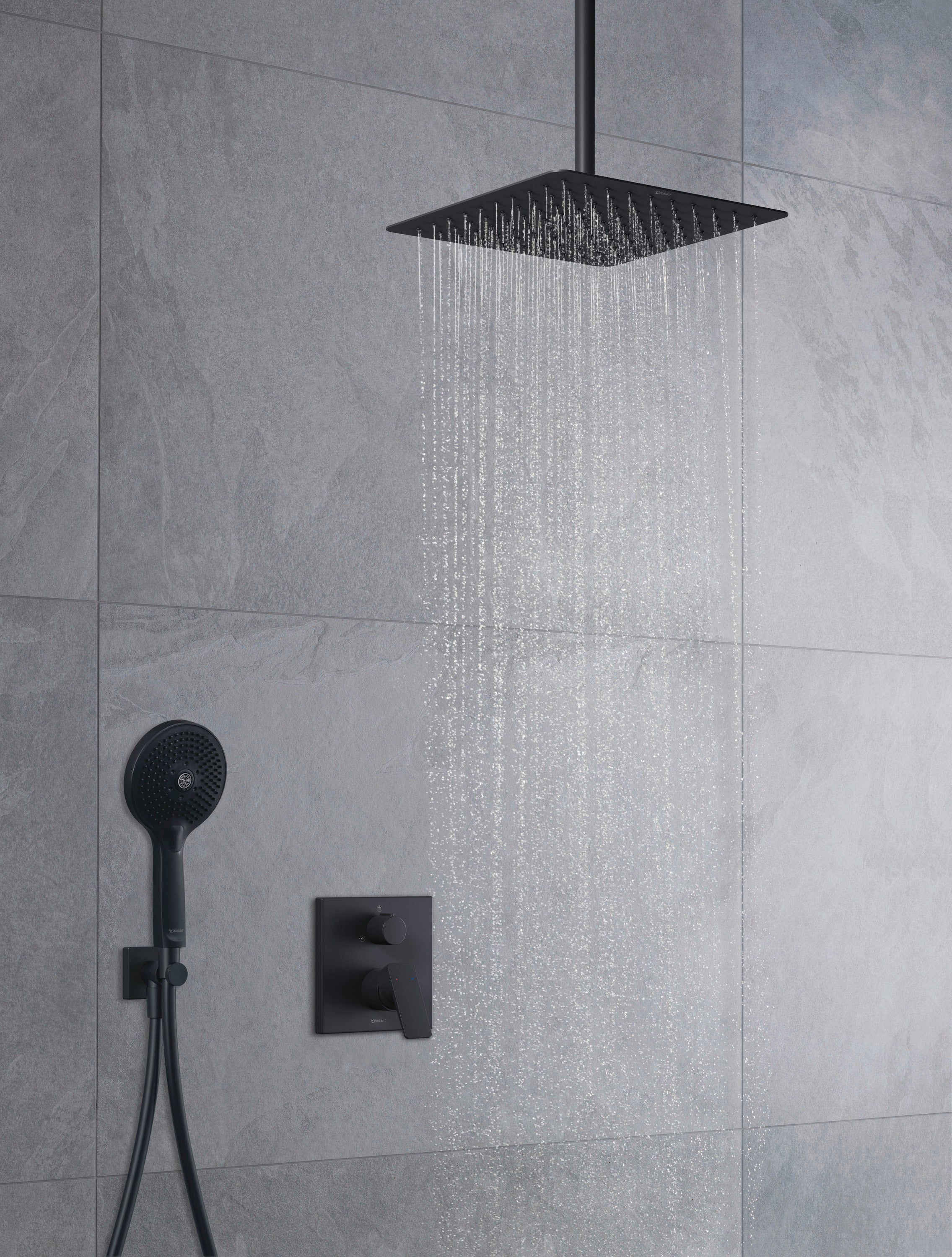 Jednouchwytowa bateria prysznicowa Duravit Manhattan - Image 2