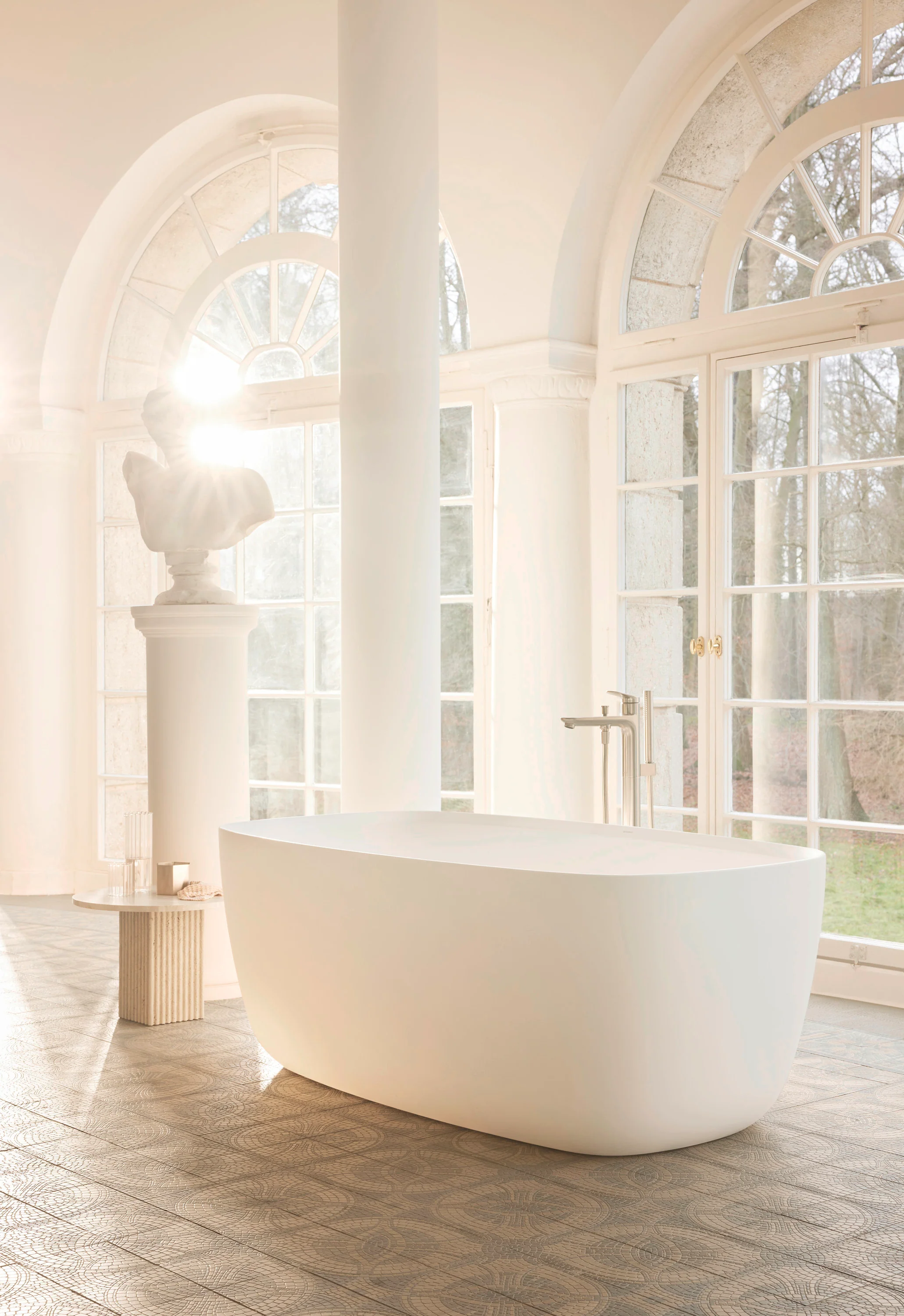 Jednouchwytowa bateria wannowa stojąca Duravit Wave - Image 7