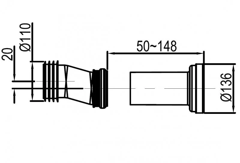Kompletny zestaw WC 39: Miska WC wisząca B-8030R - Image 8