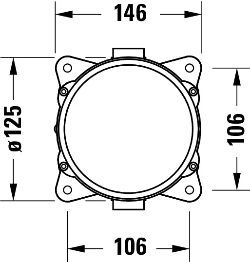 Korpus podtynkowy Duravit - Image 2
