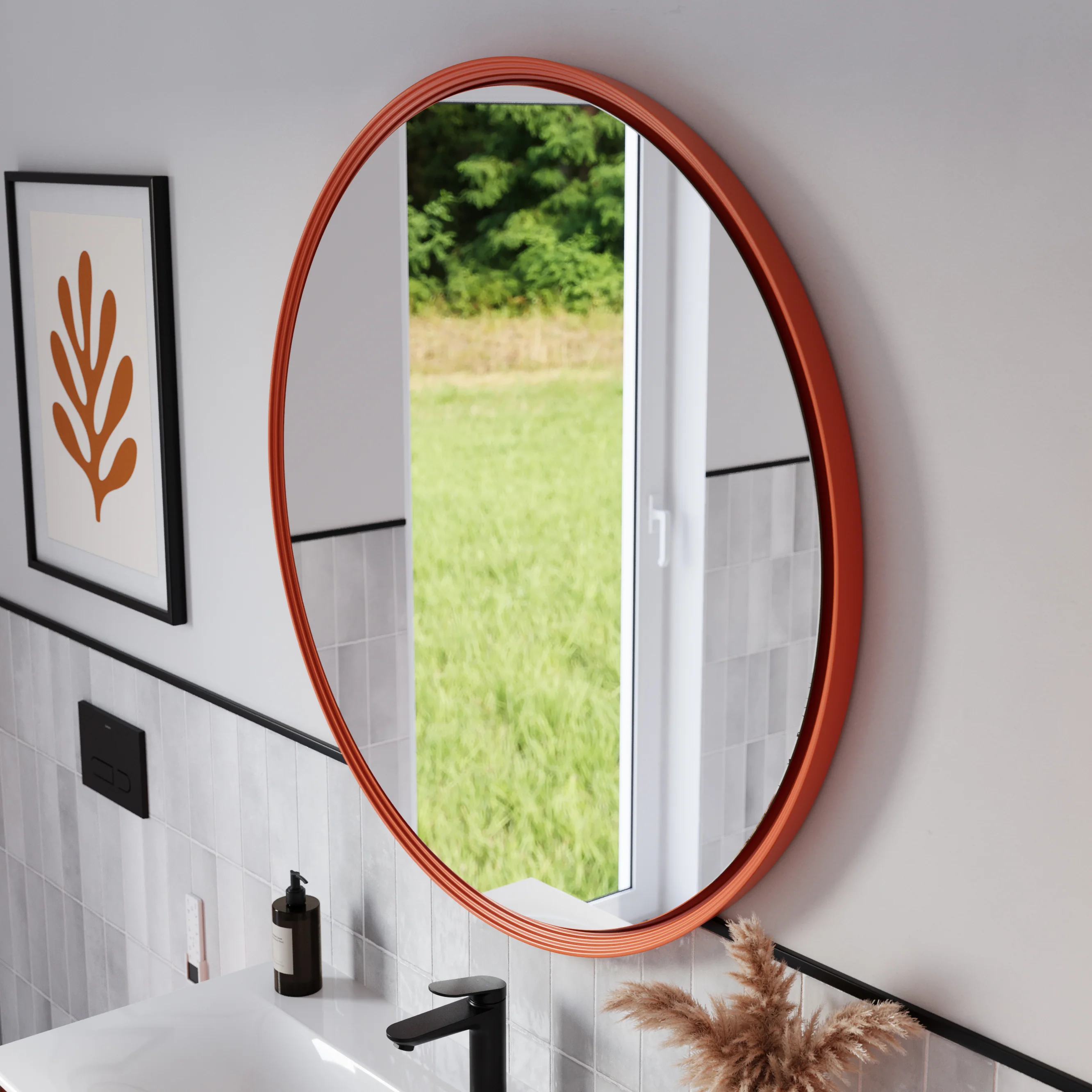 Lustro łazienkowe LED BELDIVO okrągłe - 100 cm - Image 10