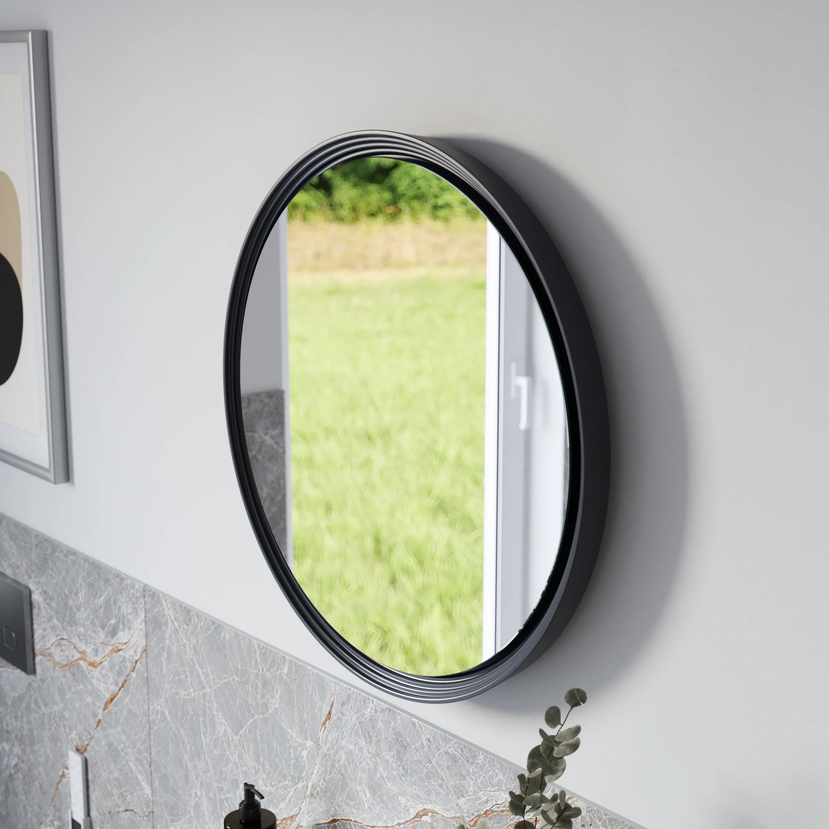 Lustro łazienkowe LED BELDIVO okrągłe - 60 cm - Image 10