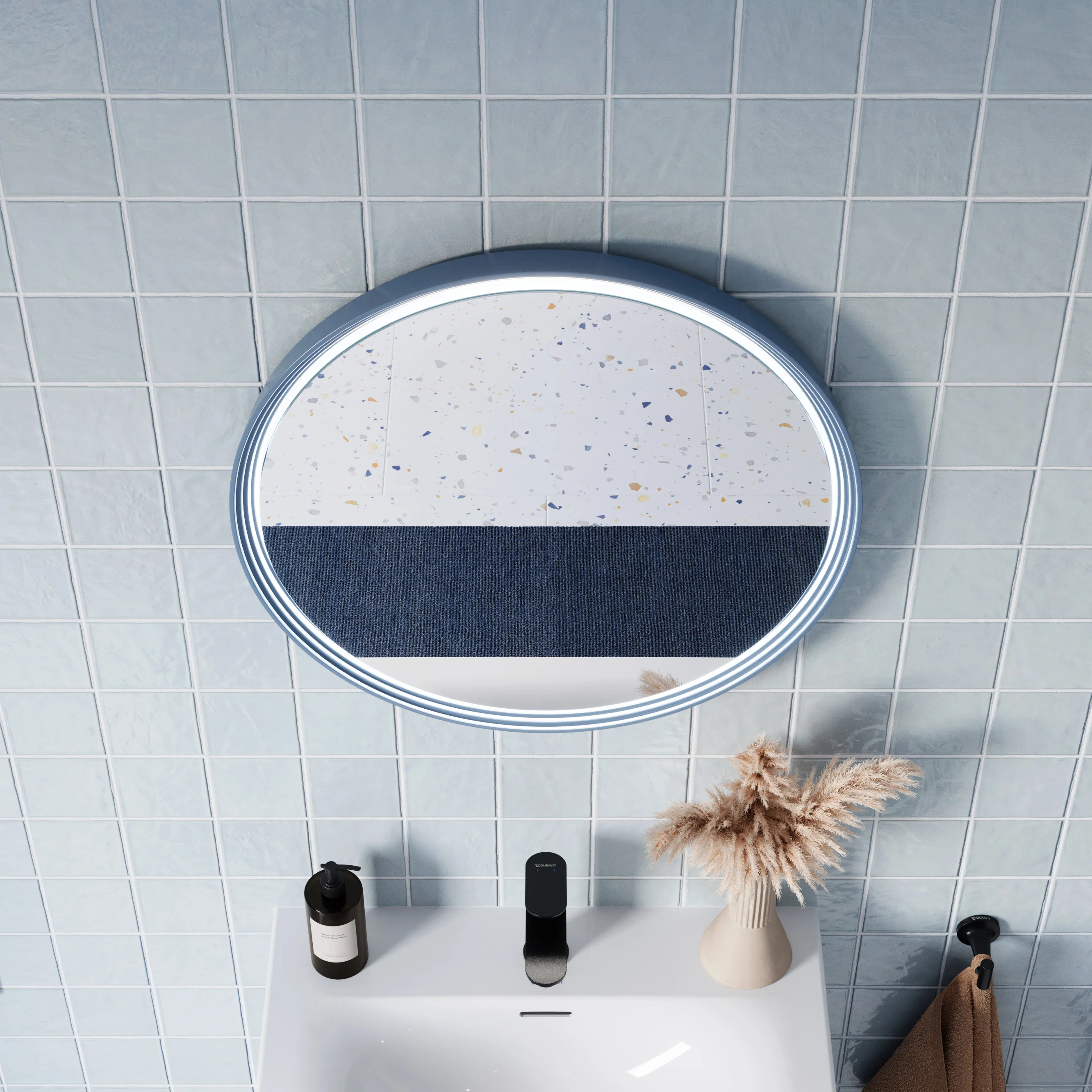 Lustro łazienkowe LED BELDIVO okrągłe - 60 cm - Image 20