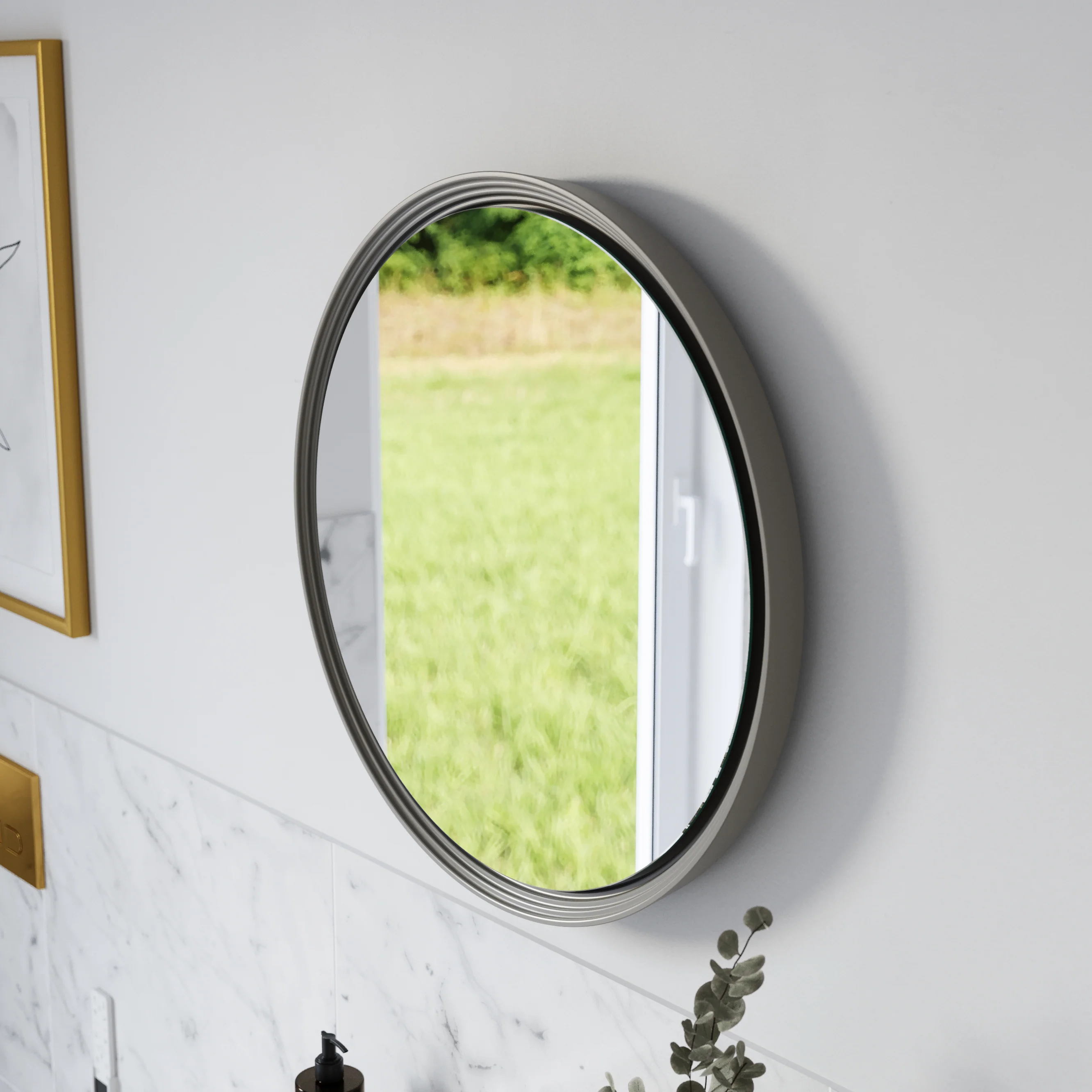 Lustro łazienkowe LED BELDIVO okrągłe - 60 cm - Image 27
