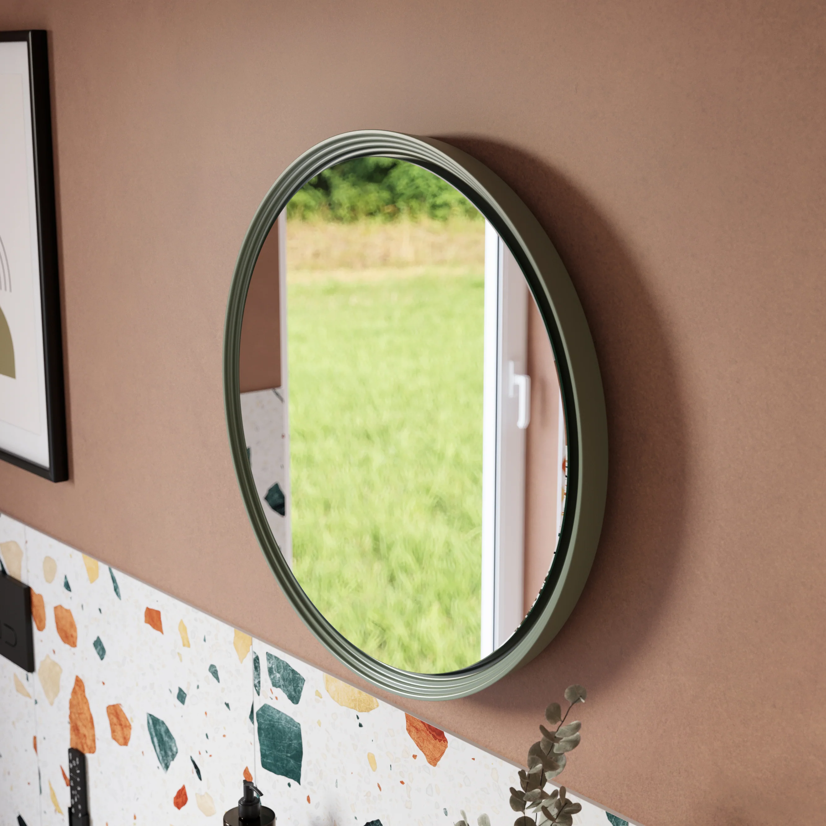 Lustro łazienkowe LED BELDIVO okrągłe - 60 cm - Image 33