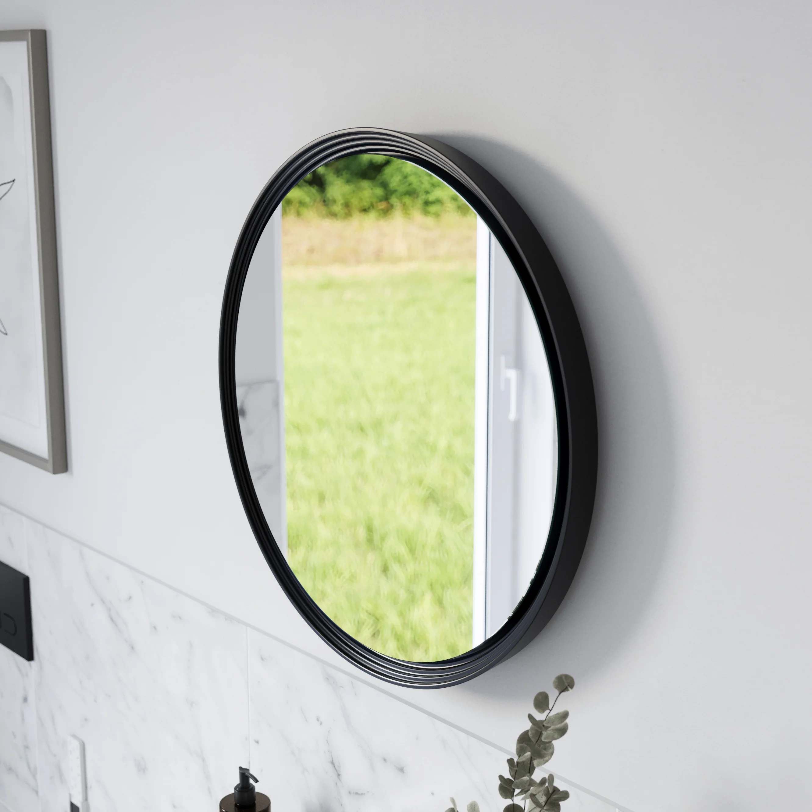 Lustro łazienkowe LED BELDIVO okrągłe - 60 cm - Image 39