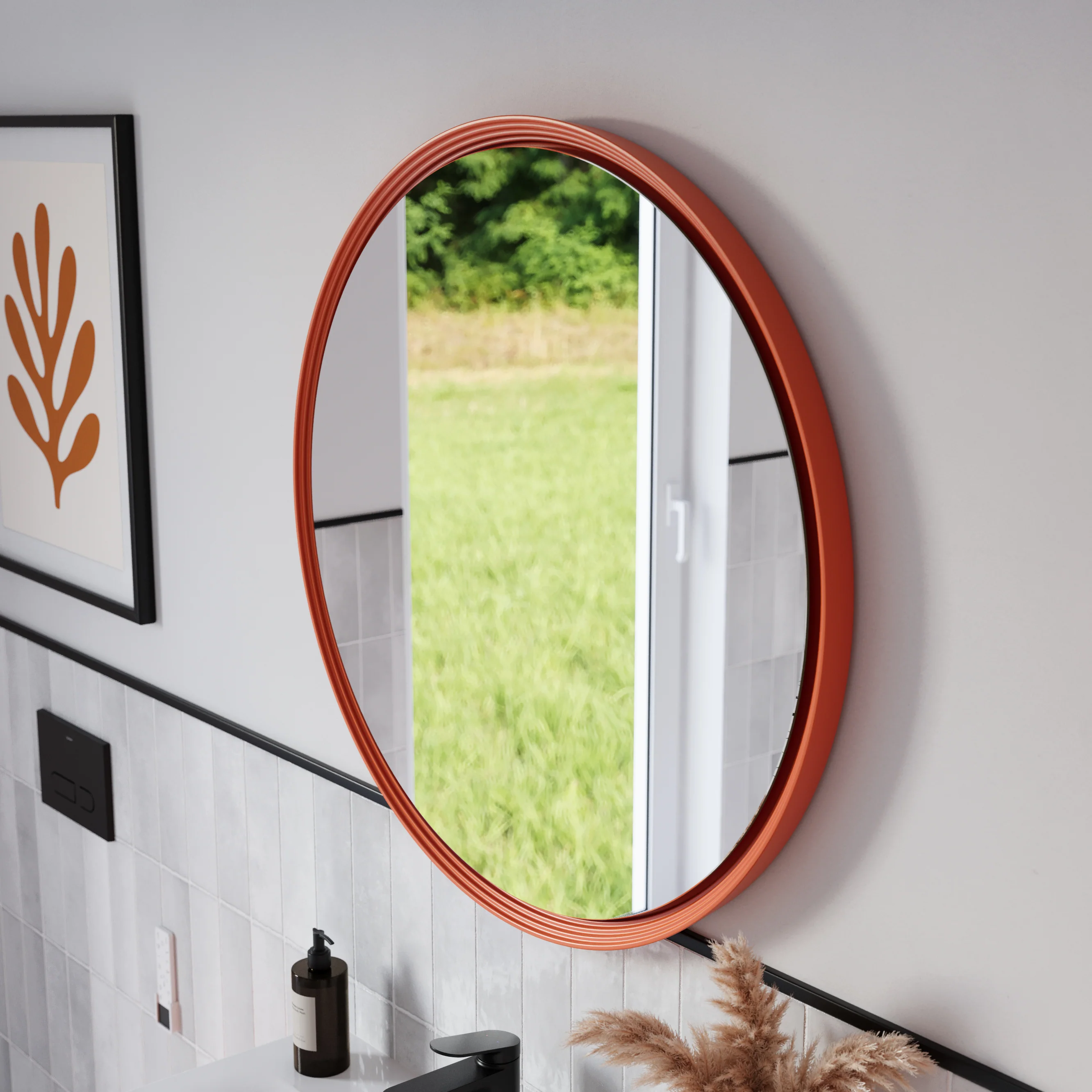 Lustro łazienkowe LED BELDIVO okrągłe - 80 cm - Image 10