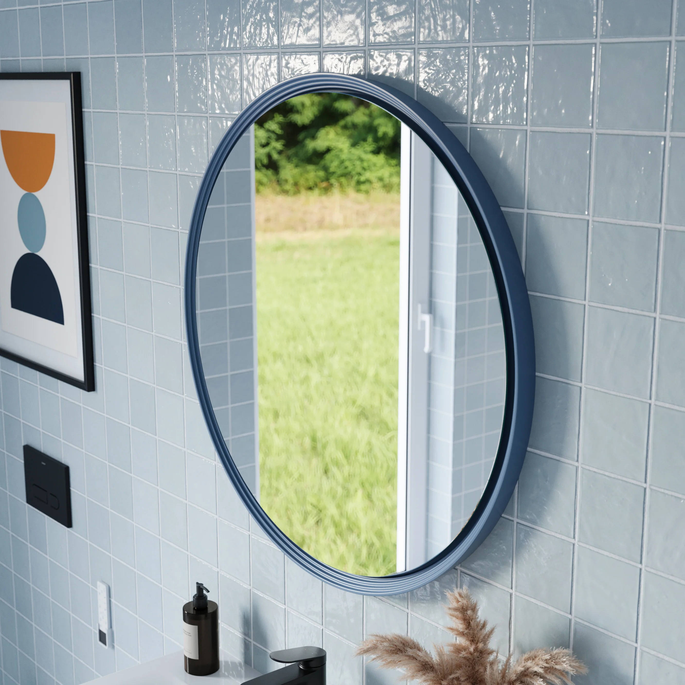 Lustro łazienkowe LED BELDIVO okrągłe - 80 cm - Image 16