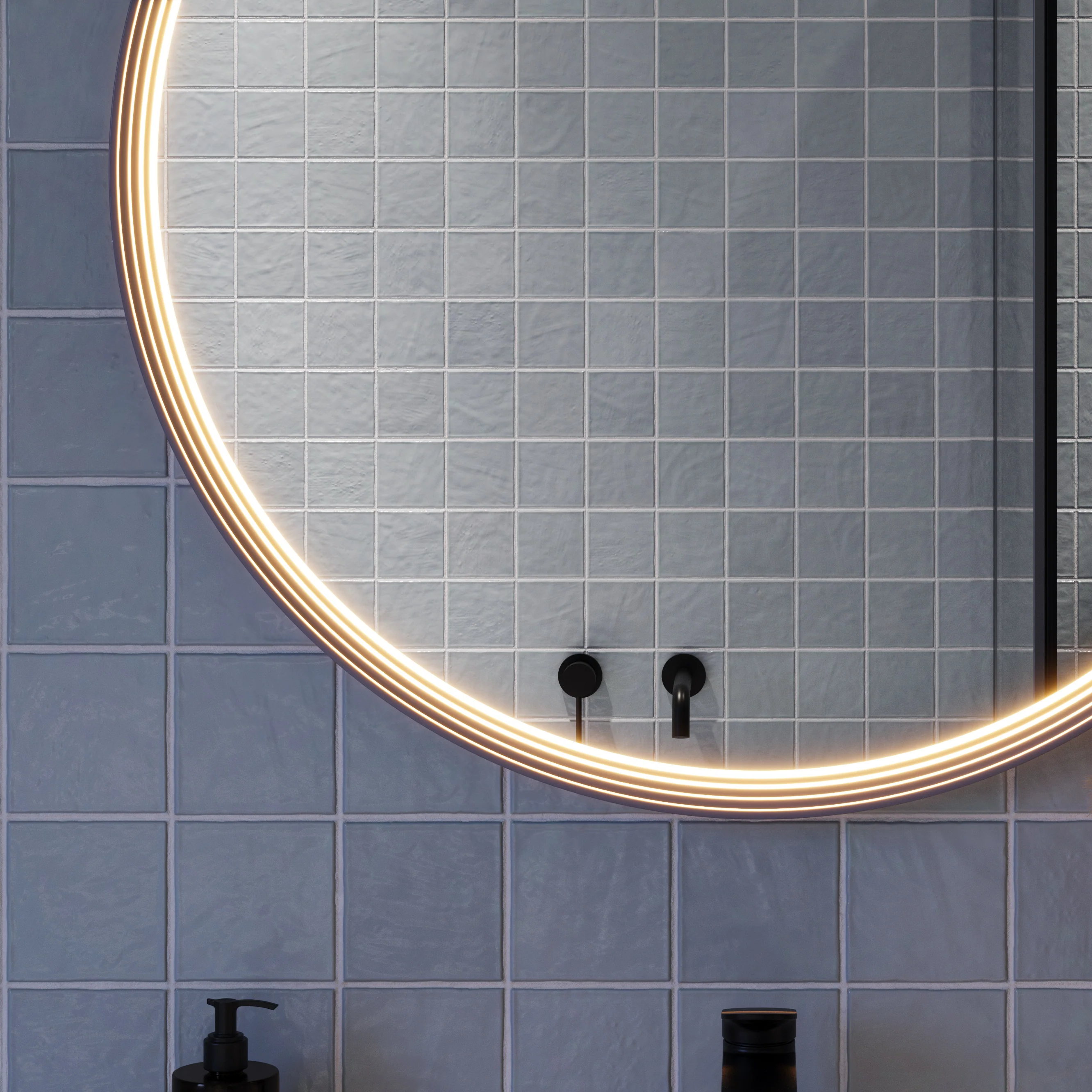 Lustro łazienkowe LED BELDIVO okrągłe - 80 cm - Image 18